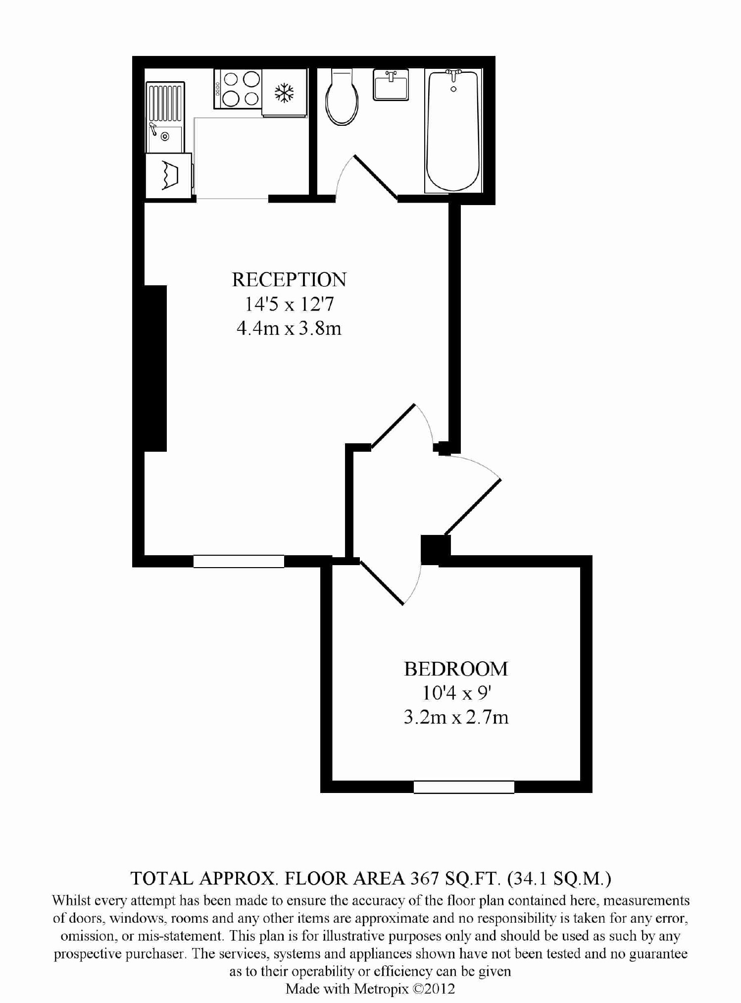 1 Bedrooms Flat for sale in Elgin Avenue, London W9