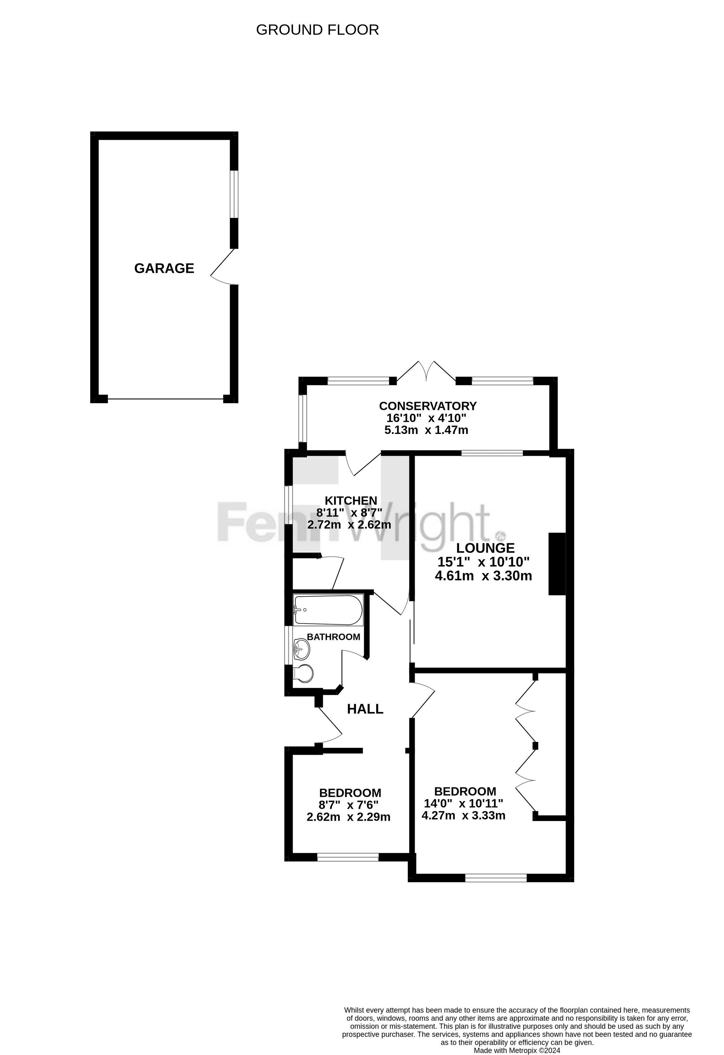 10, Rose Avenue, Colchester floorplan