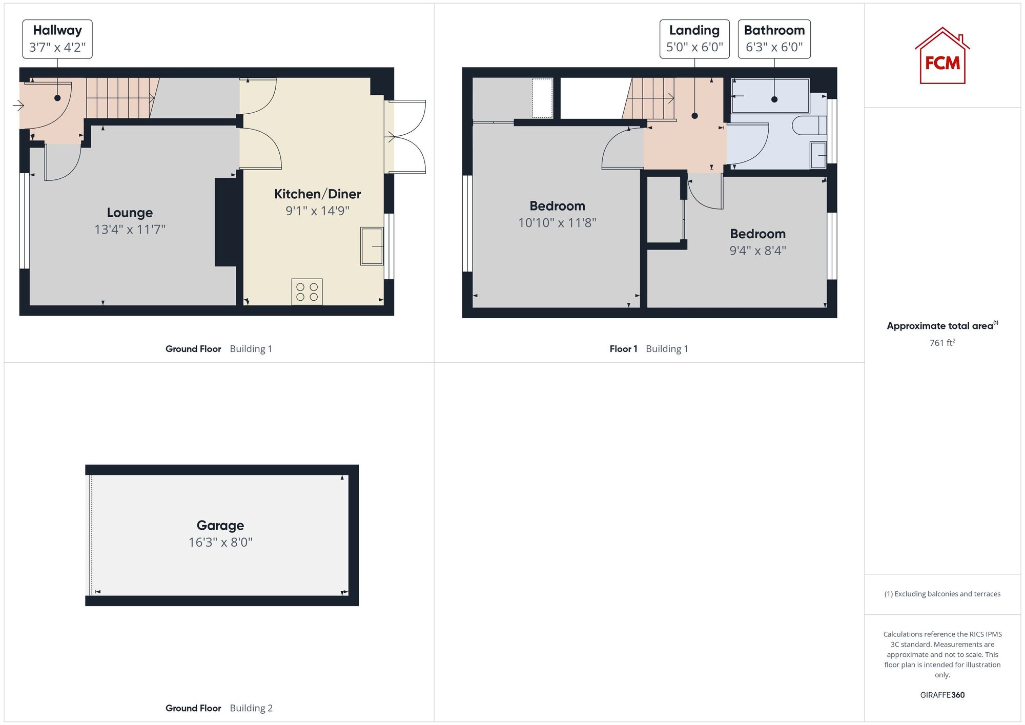 34 Croftlands, Egremont floorplan