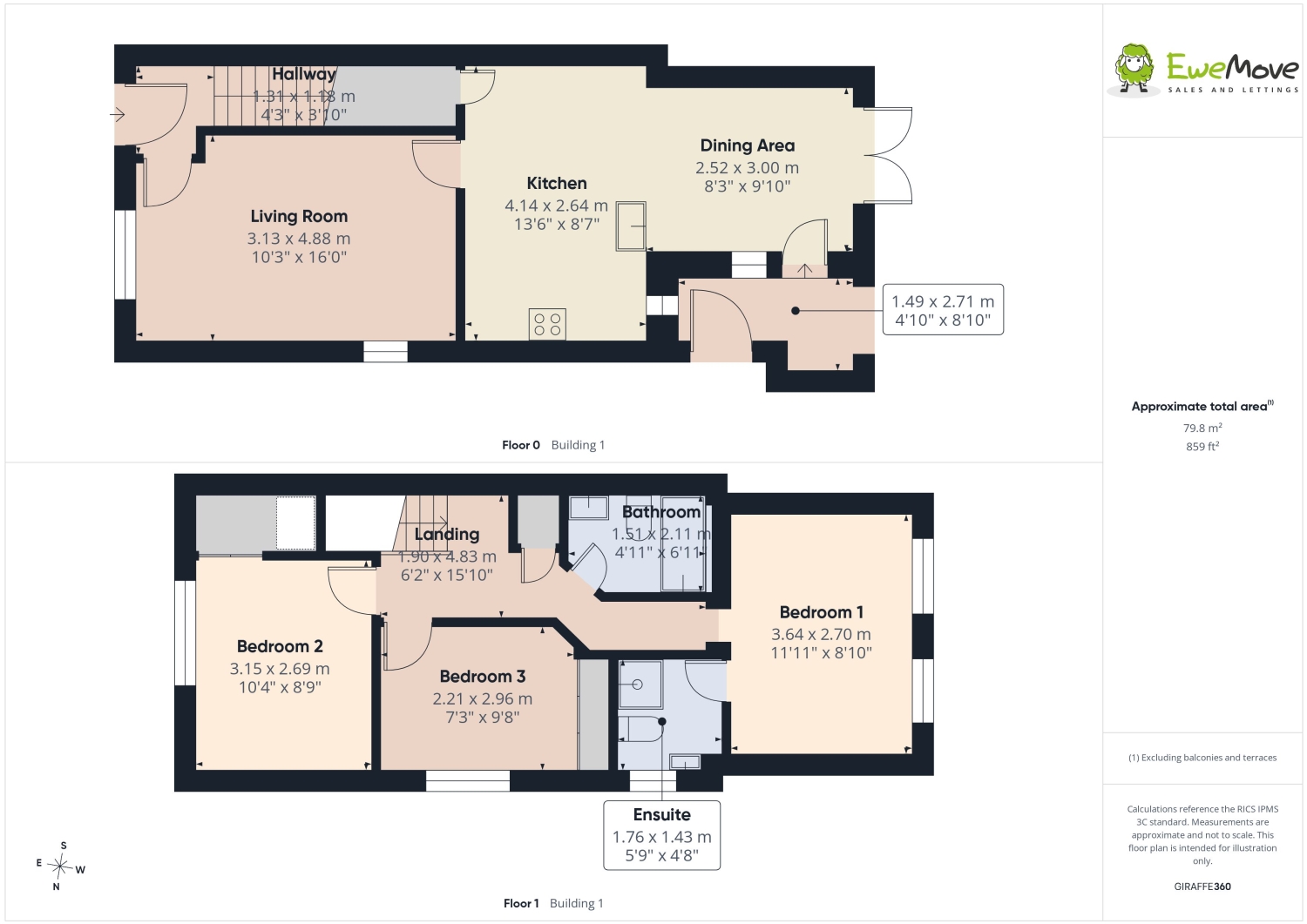5, Hazelnut Grove, York floorplan