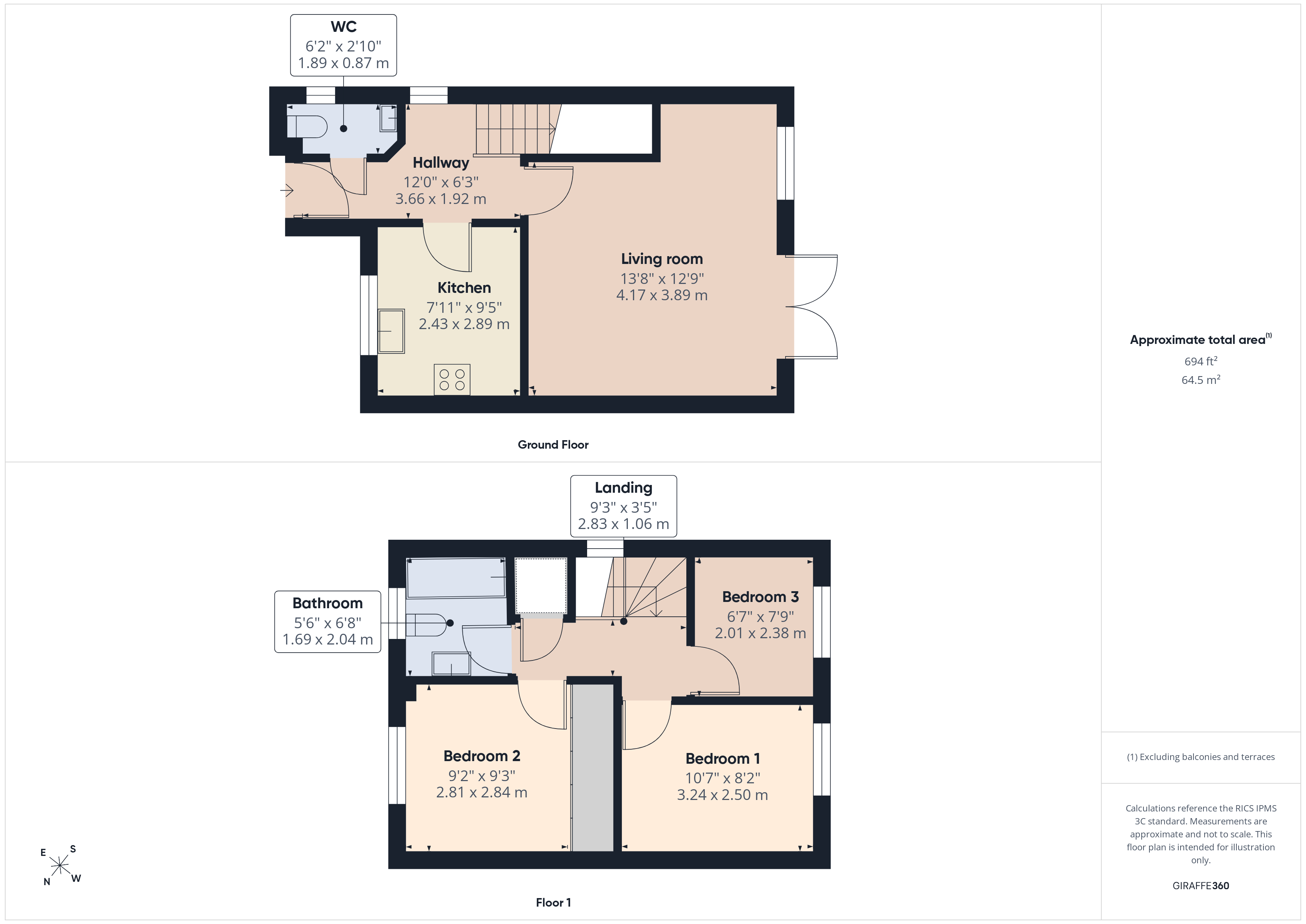 Hotspur Drive, Nottingham floorplan