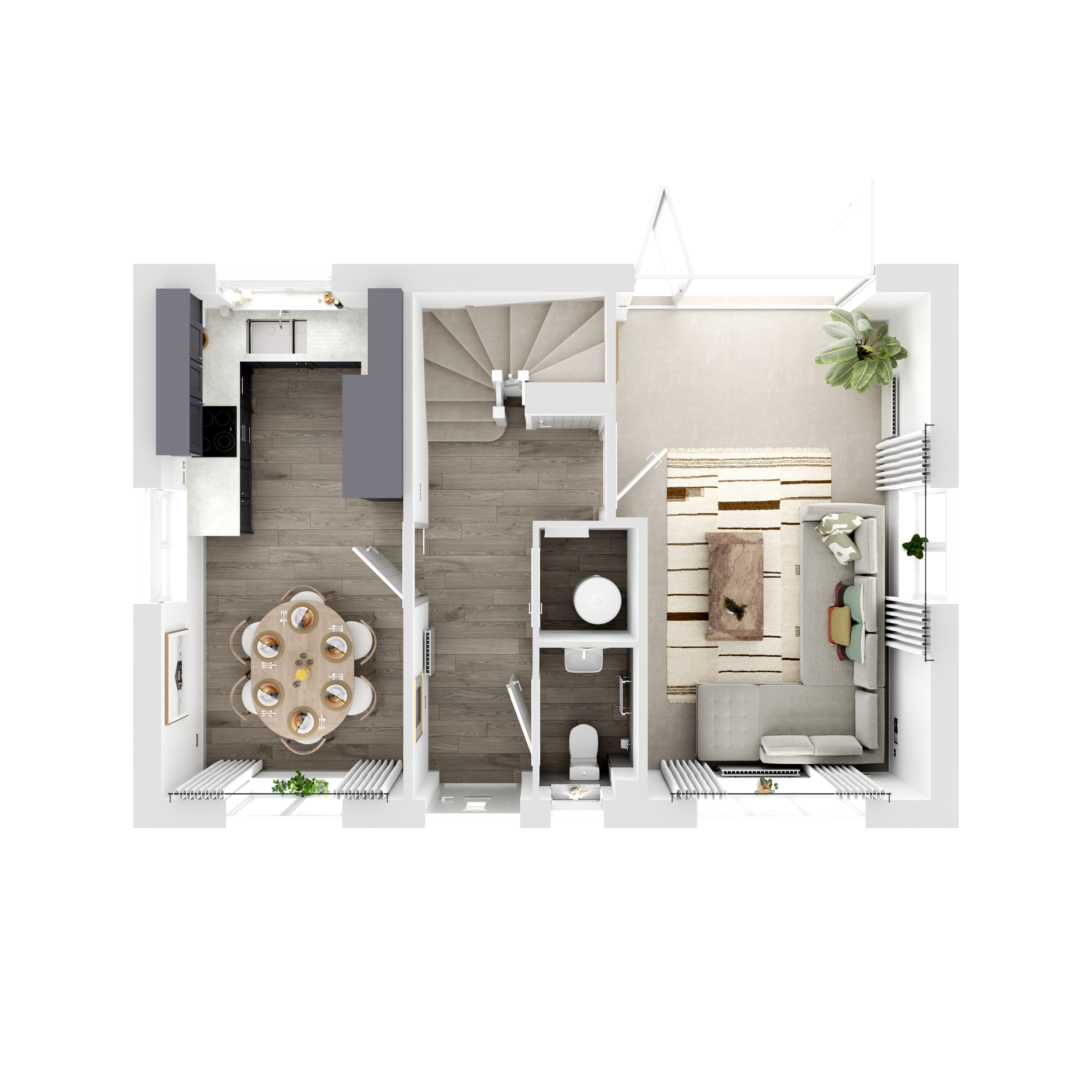 64, Gardner Street, Herstmonceux, Hailsham, East Sussex floorplan