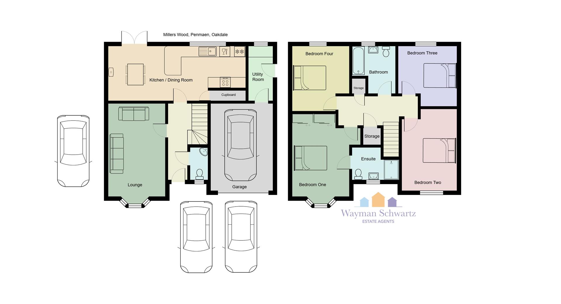 1, Millers Wood, Blackwood floorplan