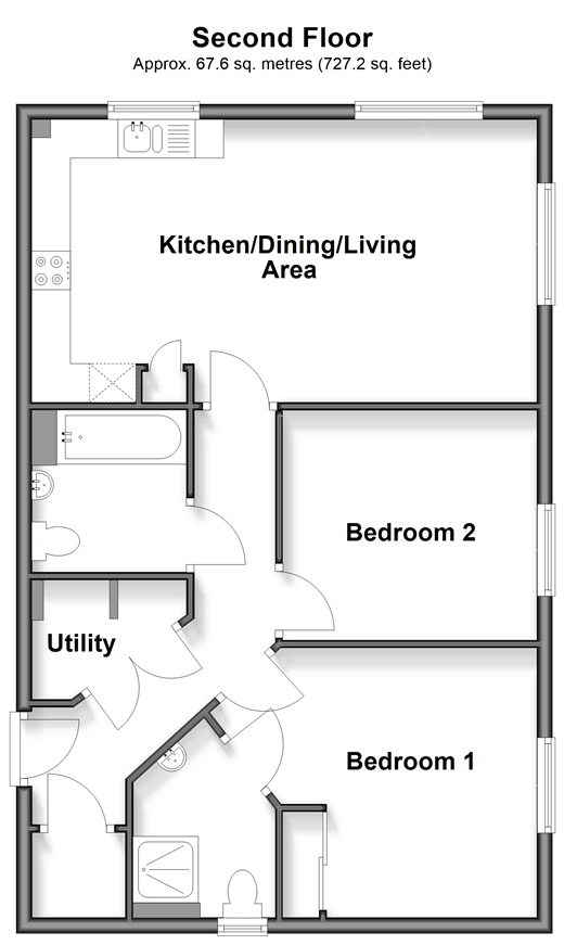 Thomas Road, Aylesford floorplan