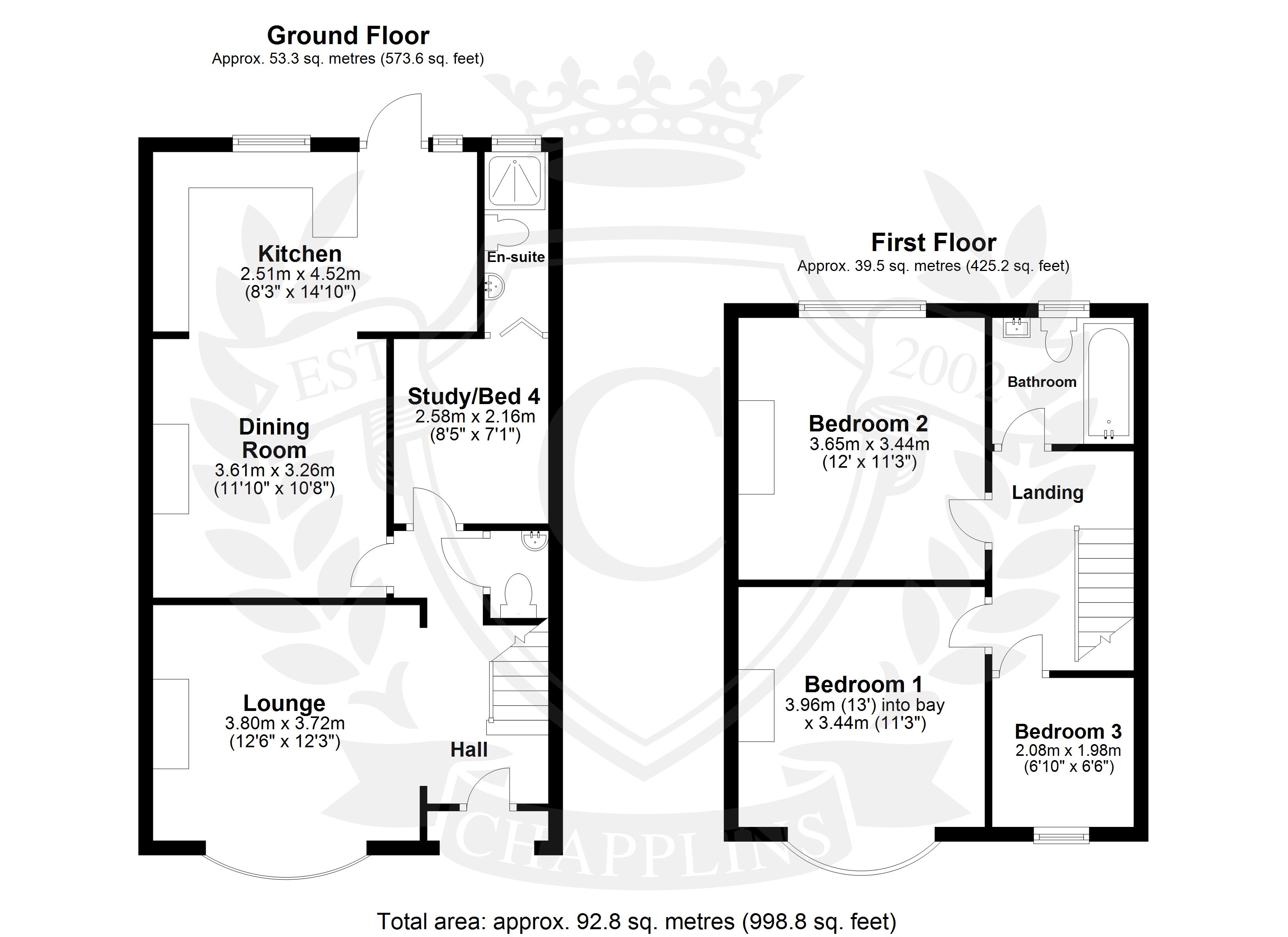 13, Wallisdean Avenue, Hampshire floorplan
