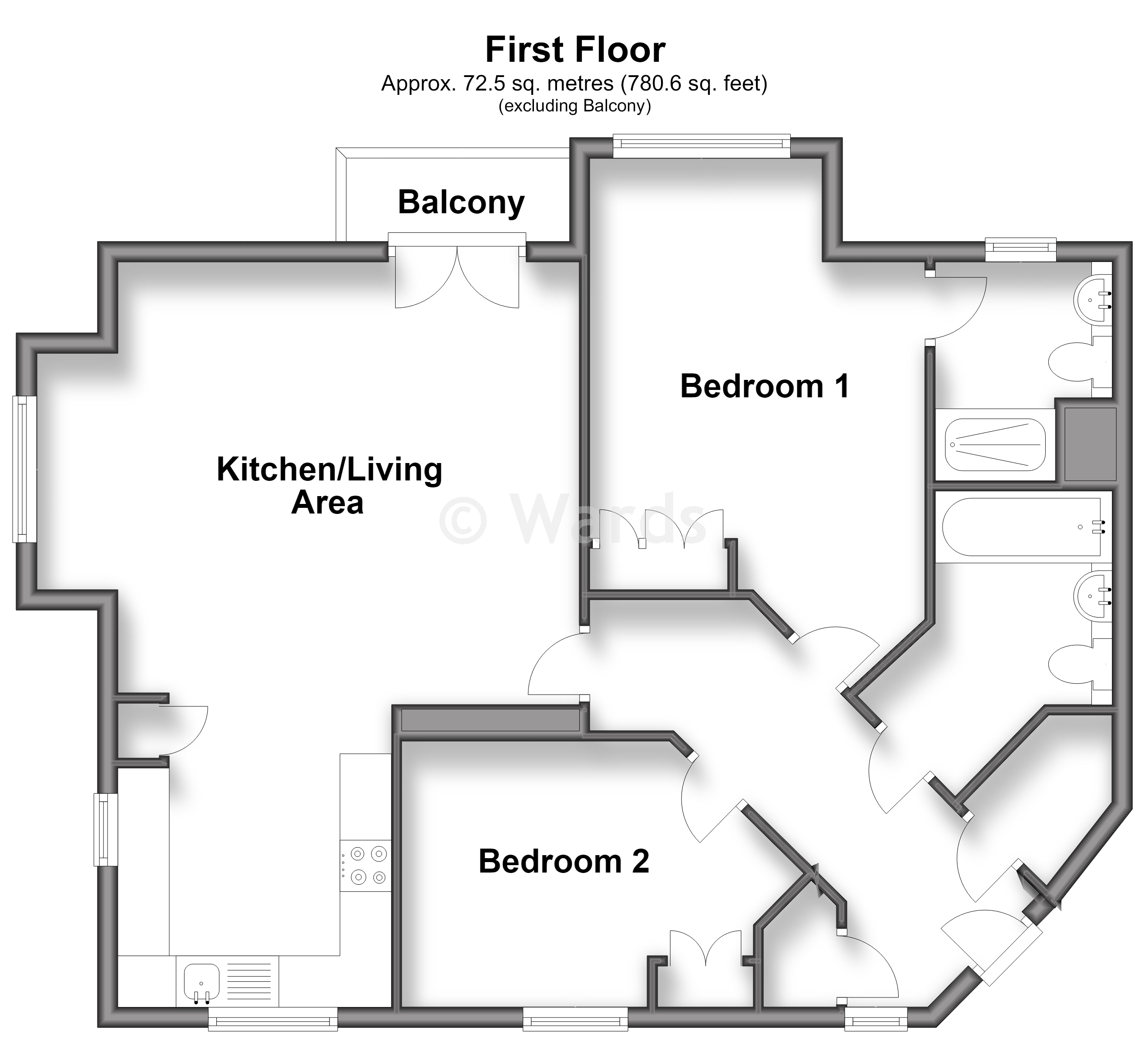 116, Sherwood Avenue, Aylesford floorplan