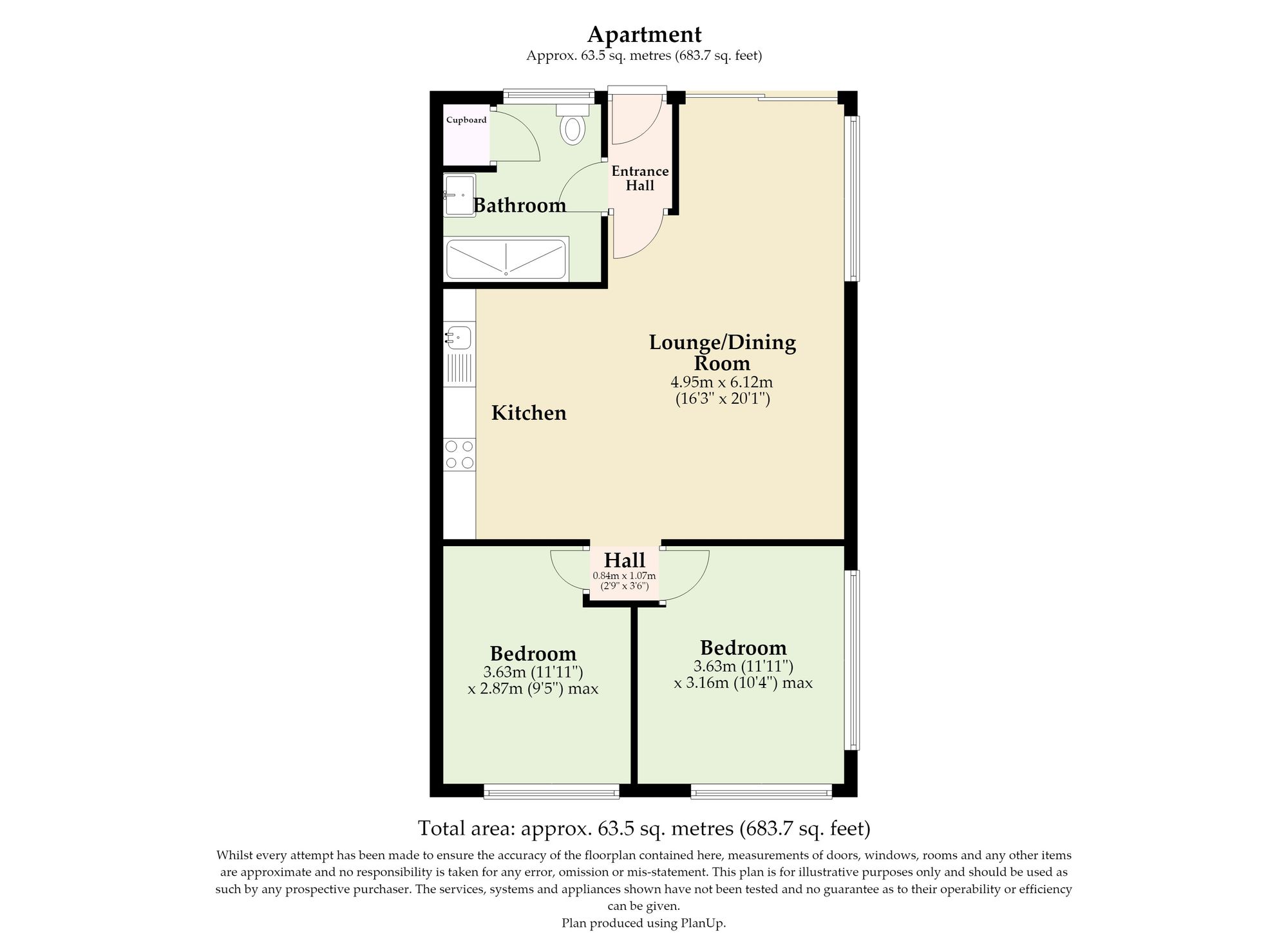 Flat 2 Beach Road, 17 Beach Road, Norwich floorplan