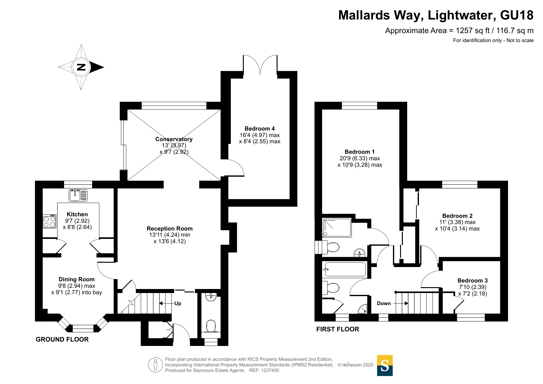 9, Mallards Way, Surrey floorplan