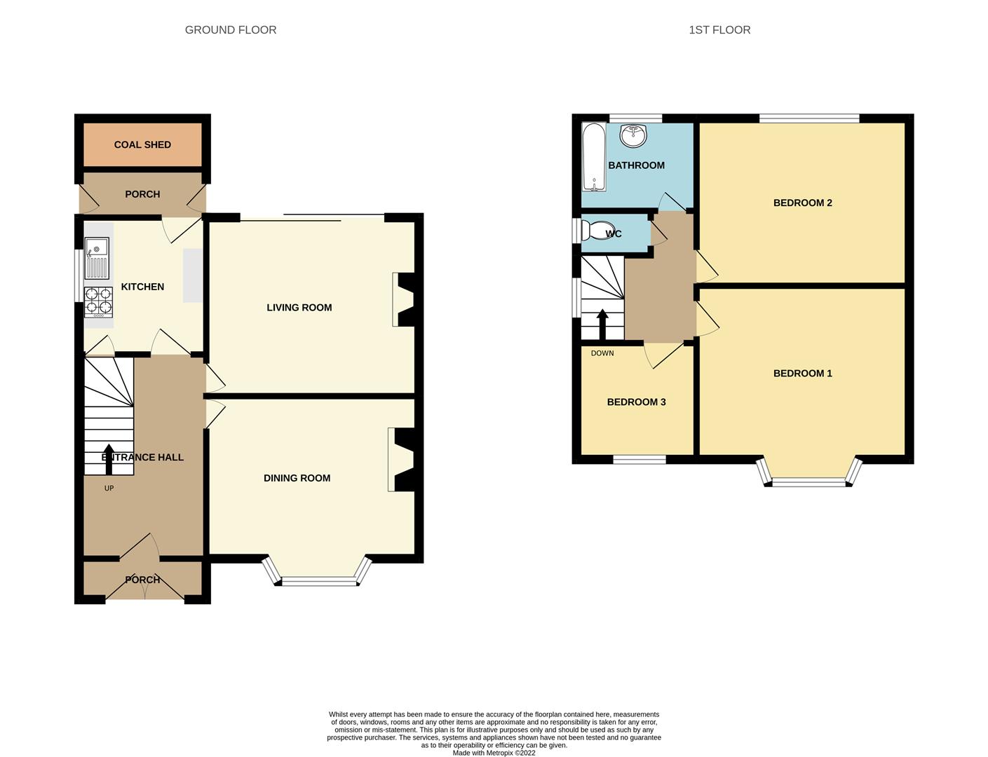101, High Road, Nottingham floorplan