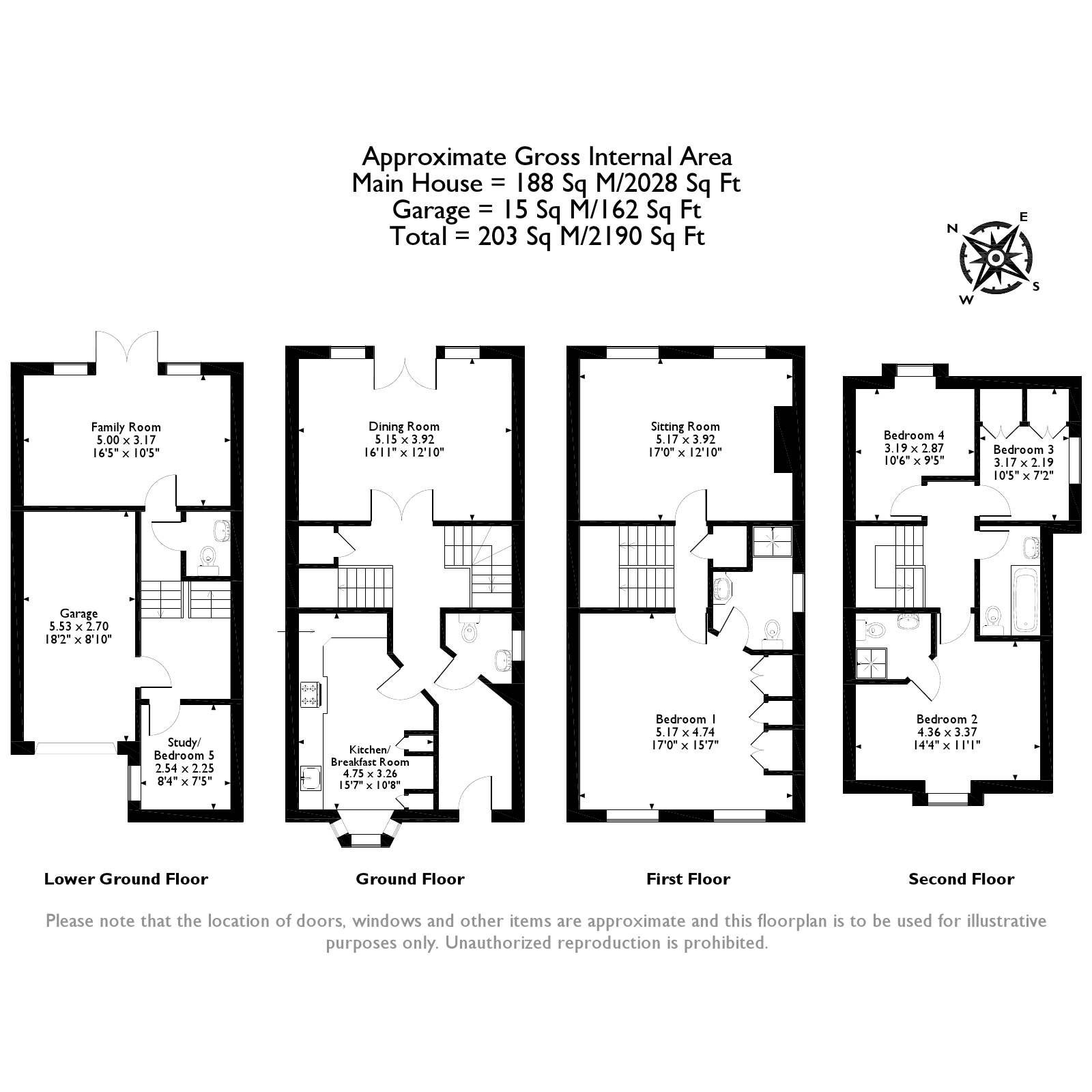 4 Bedrooms Town house for sale in Northfield Place, St. Georges Hill, Weybridge KT13