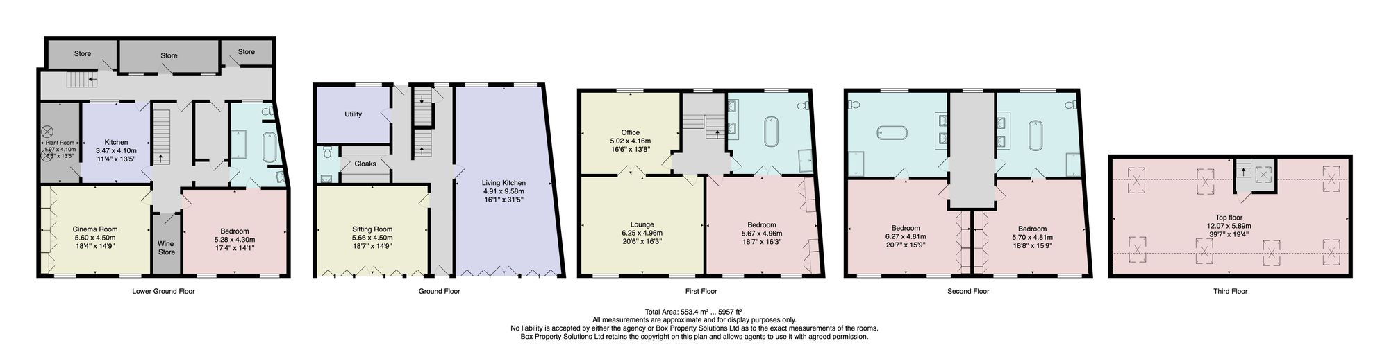 Clement House, Regent Parade, Harrogate floorplan