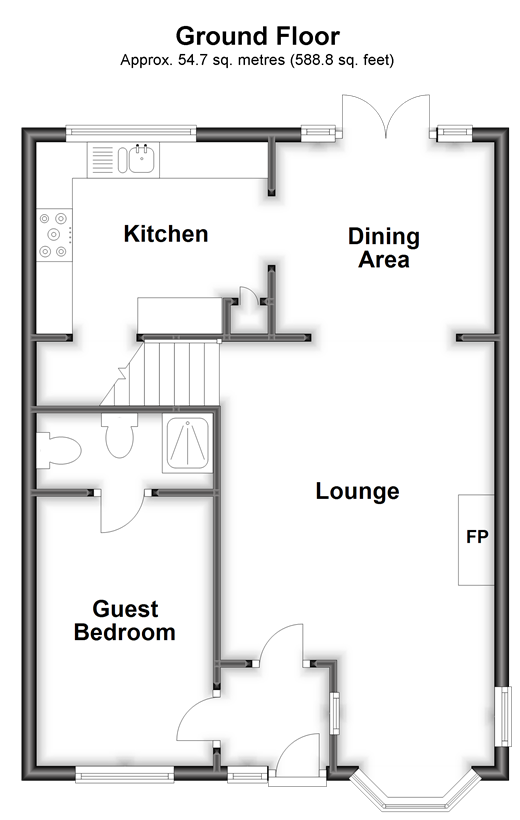 Albany Road, Wickford, Essex SS12, 3 bedroom end terrace house for sale