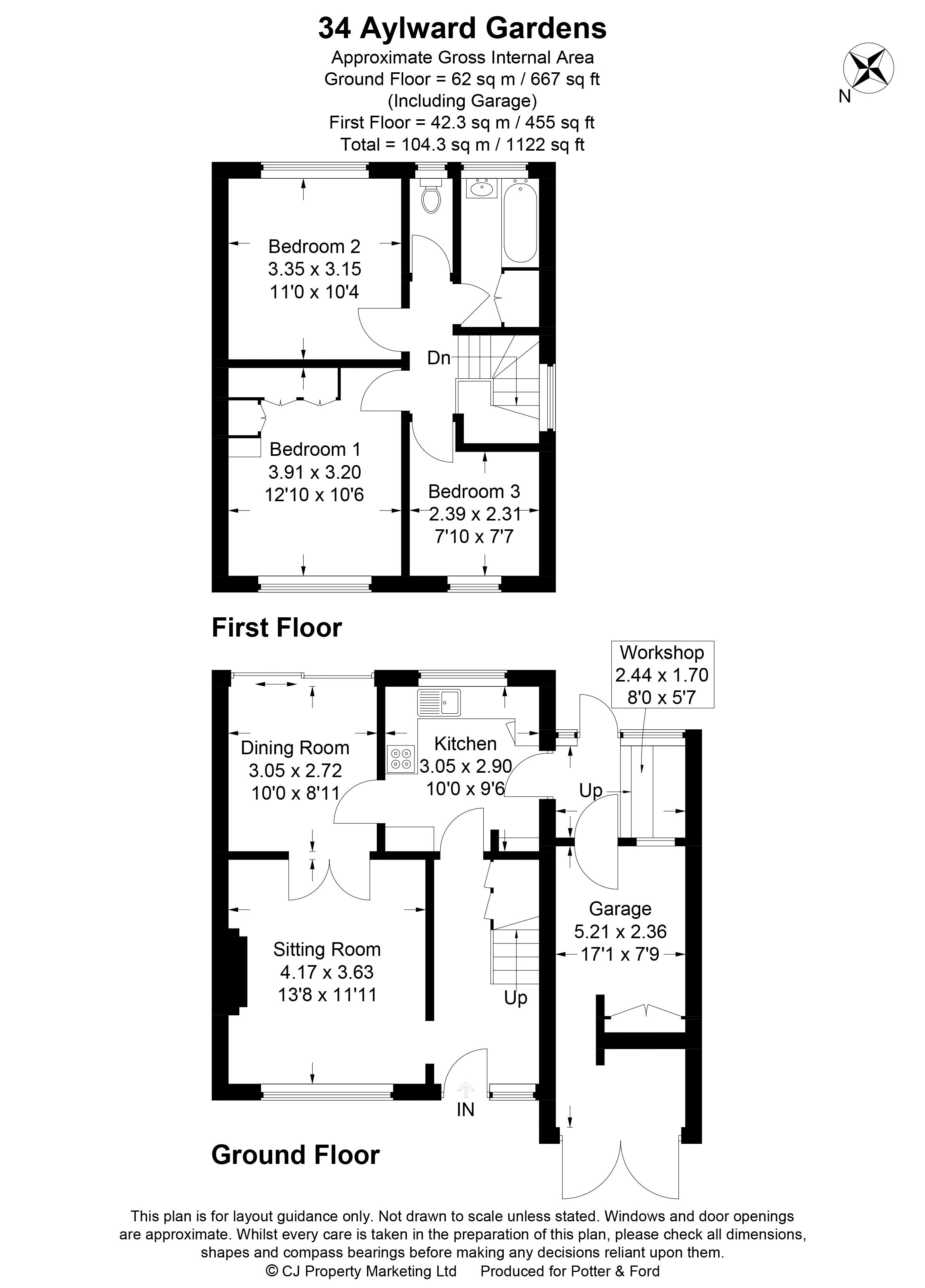 3 Bedrooms Semi-detached house for sale in Aylward Gardens, Chesham HP5