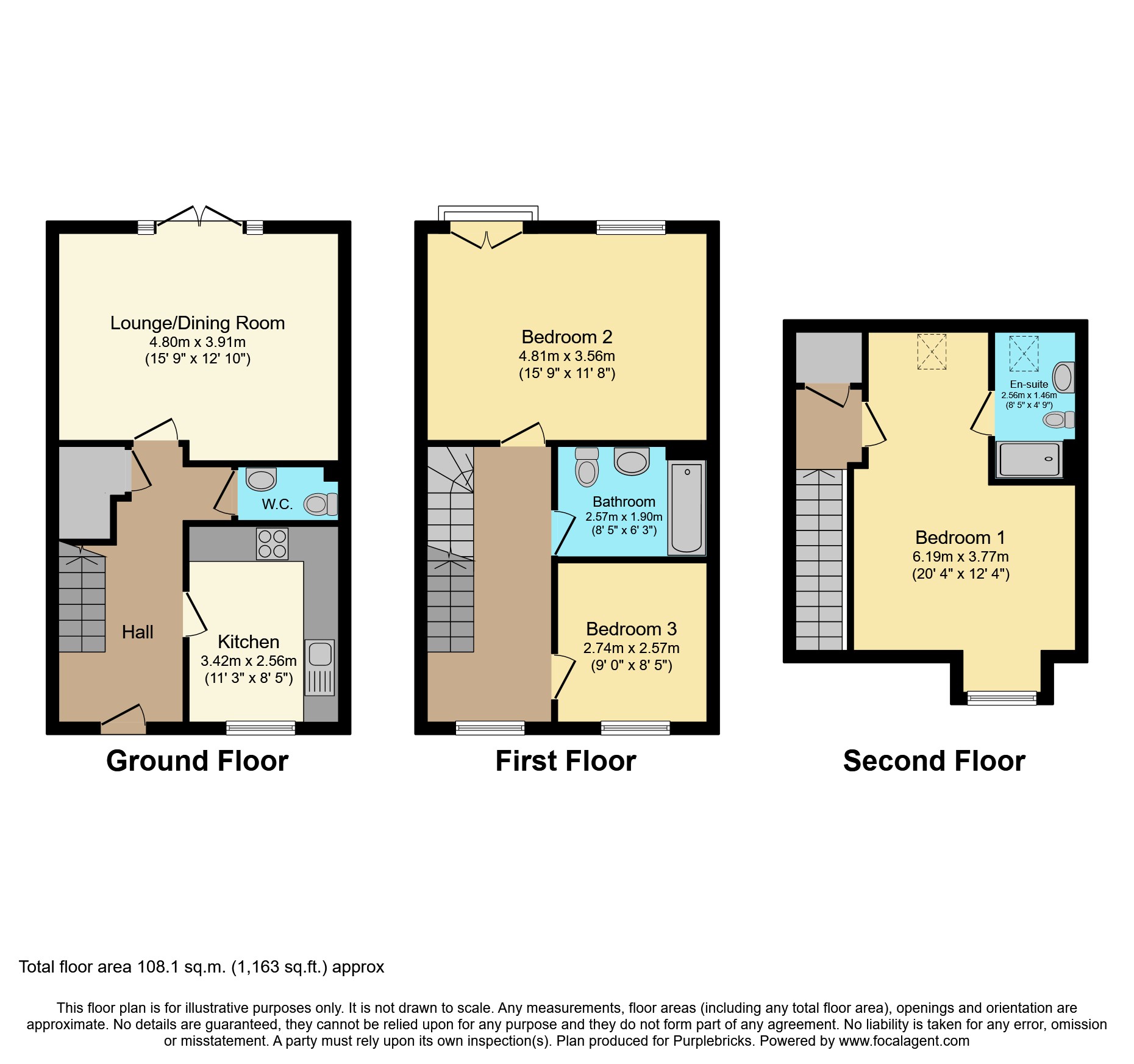 Sansome Drive, Hinckley LE10, 3 bedroom town house for sale 61822933