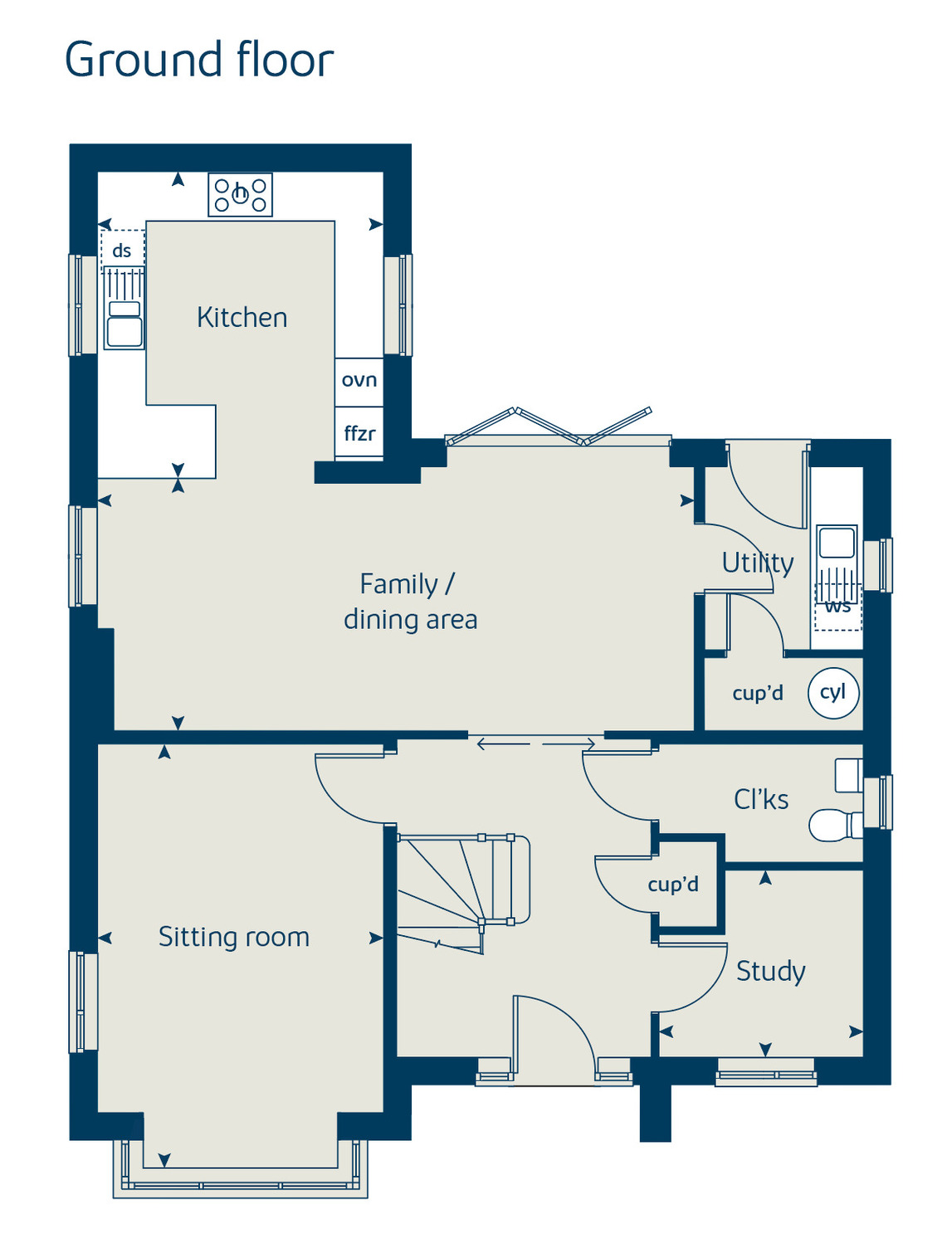 89, Hollingworth Road, Littleborough floorplan