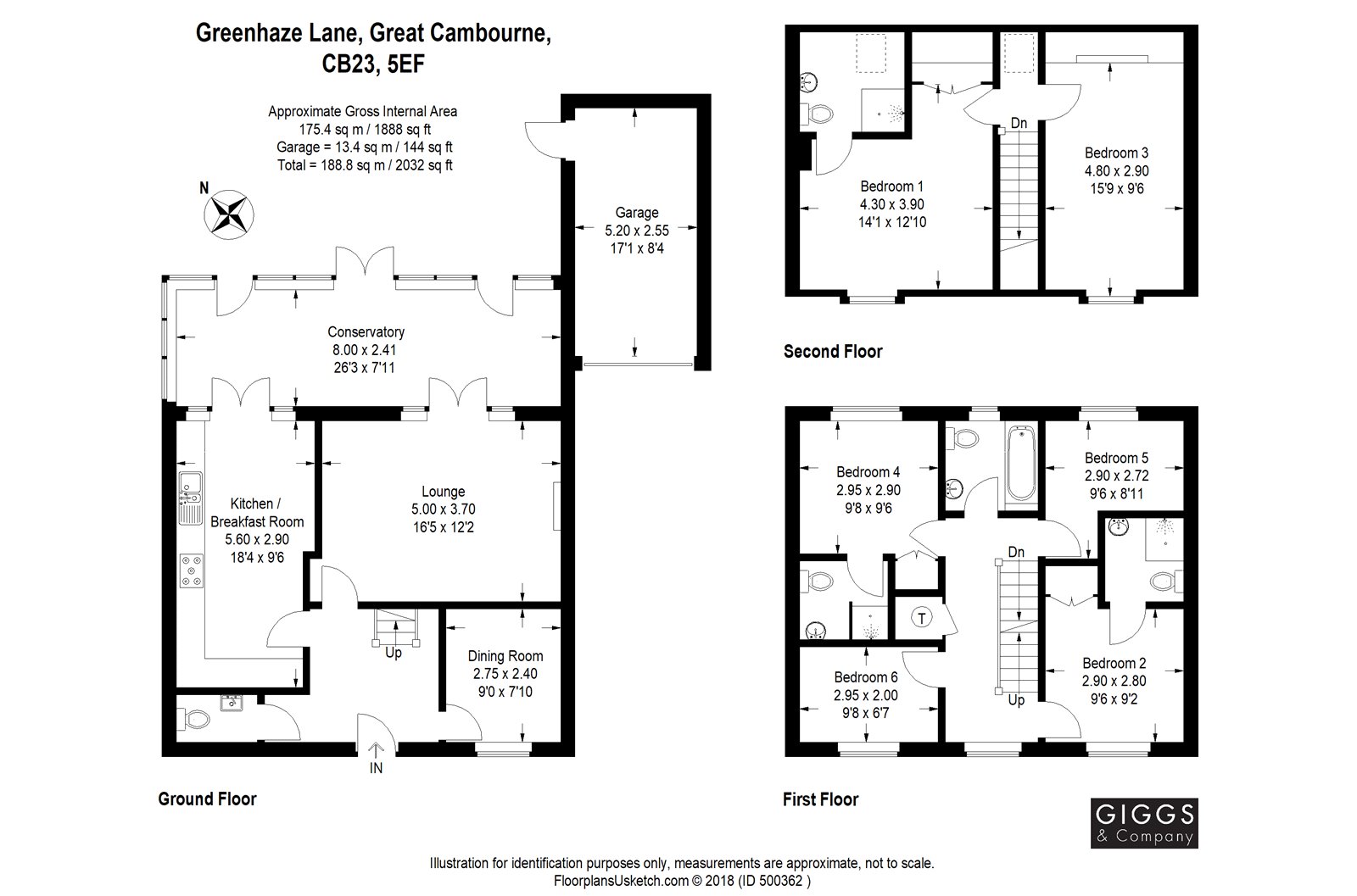 6 Bedrooms Detached house for sale in Greenhaze Lane, Great Cambourne, Cambridge, Cambridgeshire CB23