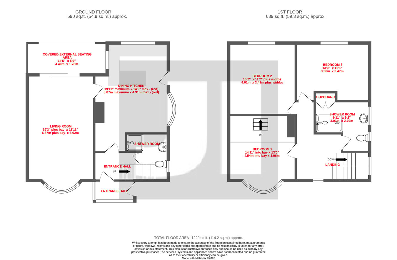 113, Bradford Road, Shipley floorplan