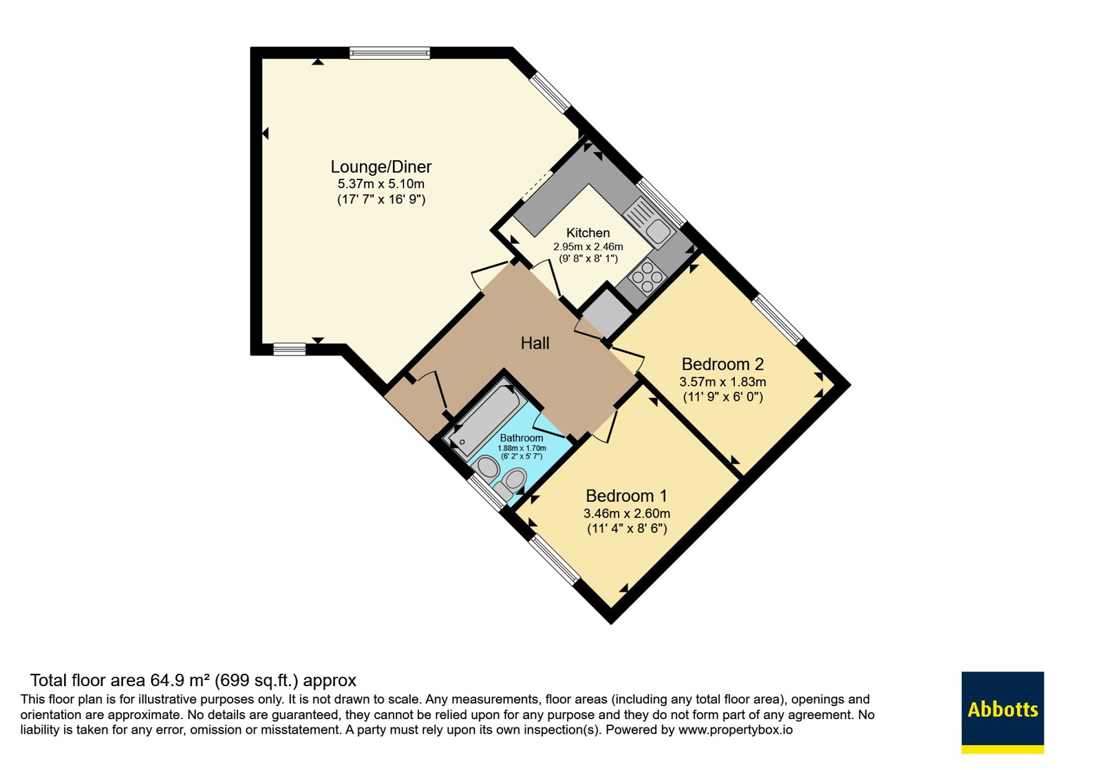 24, Rosecroft Close, Basildon floorplan