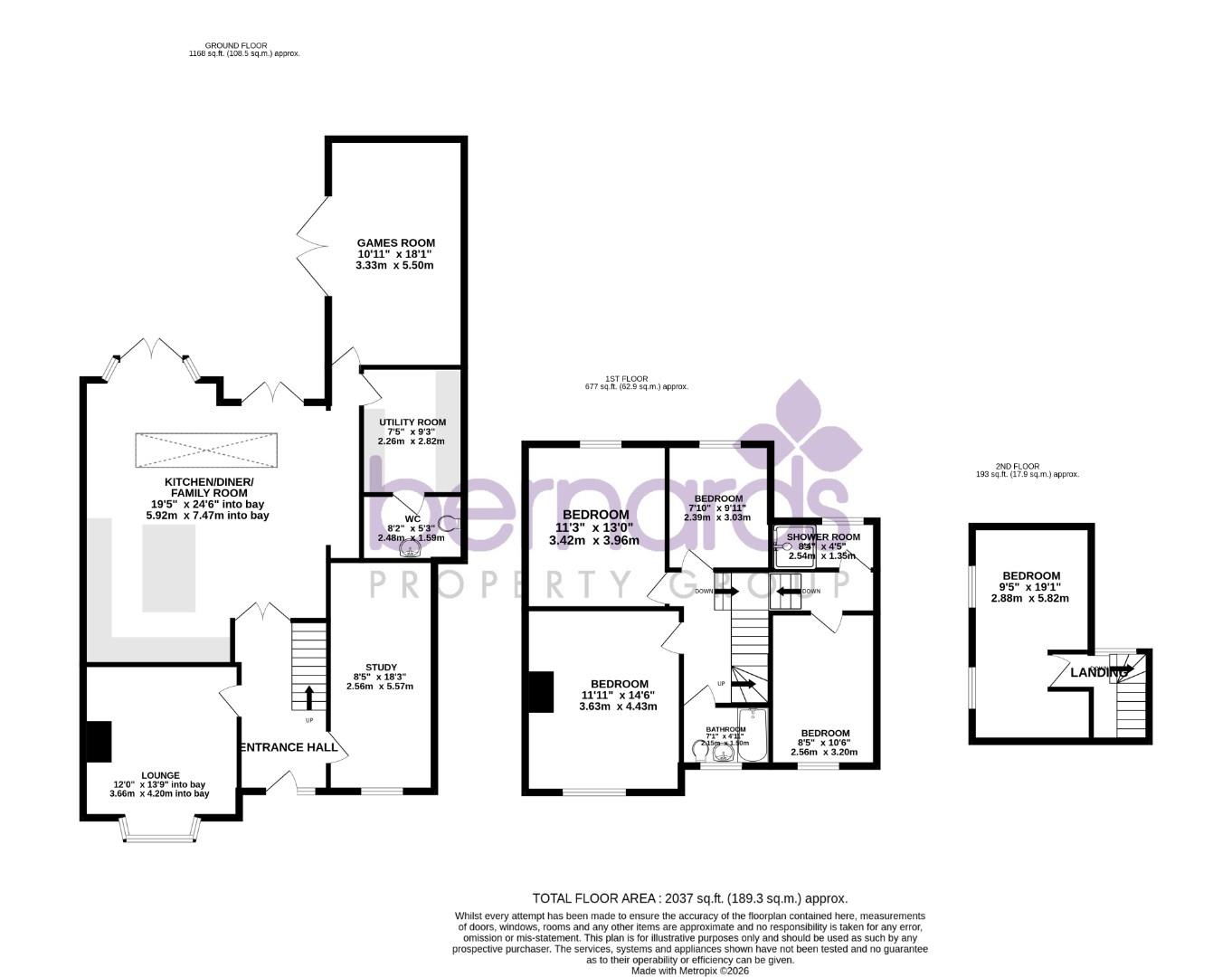 7, Brecon Avenue, Portsmouth floorplan