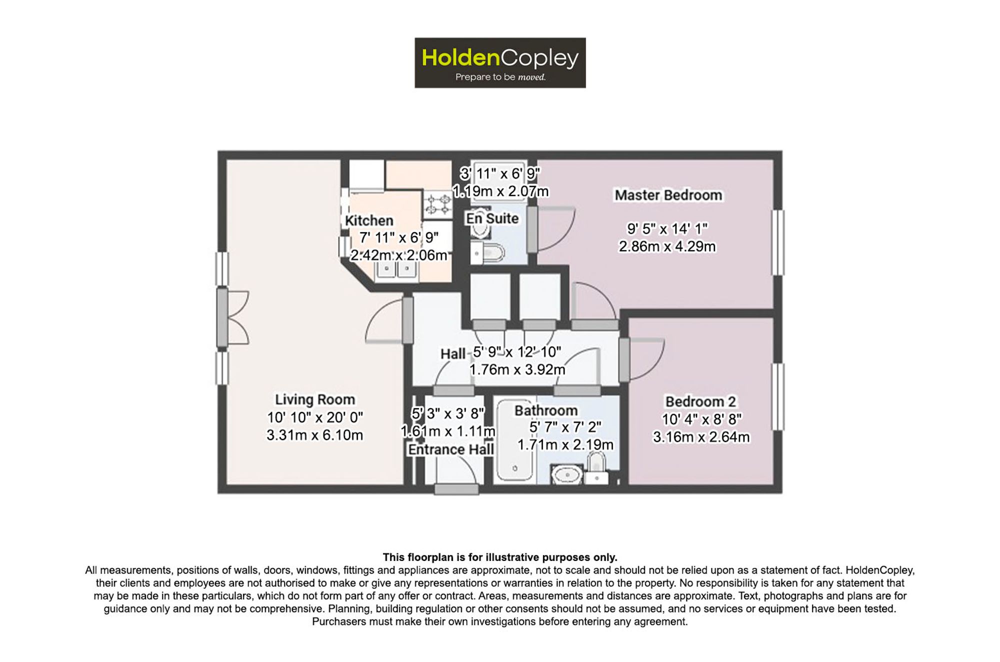 6 Appleton Gardens, Nottingham floorplan