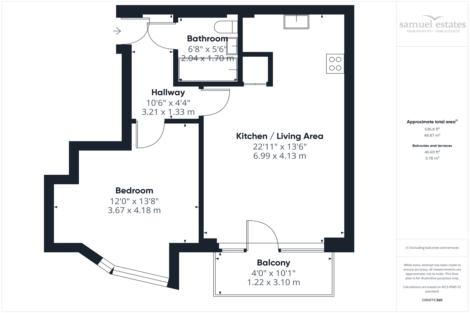 46, Nonsuch House, Chapter Way, Colliers Wood floorplan