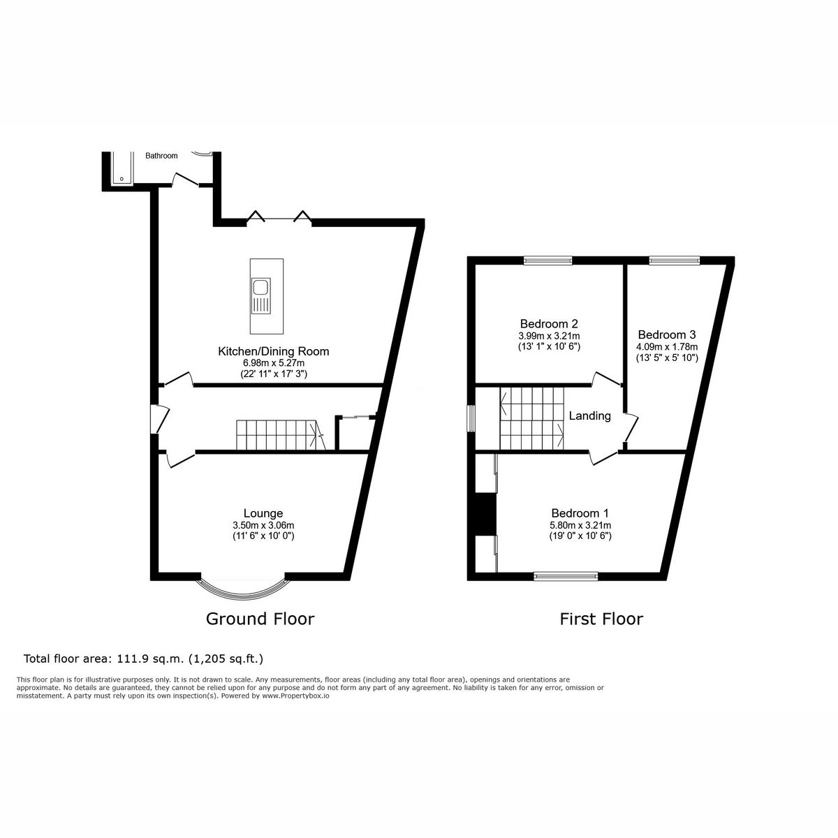 17, Lullington Road, Overseal floorplan
