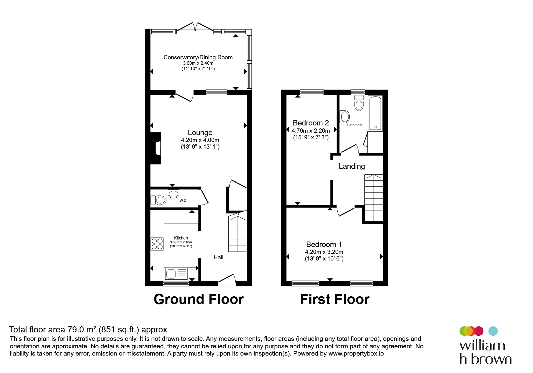 54, Terlings Avenue, HARLOW floorplan