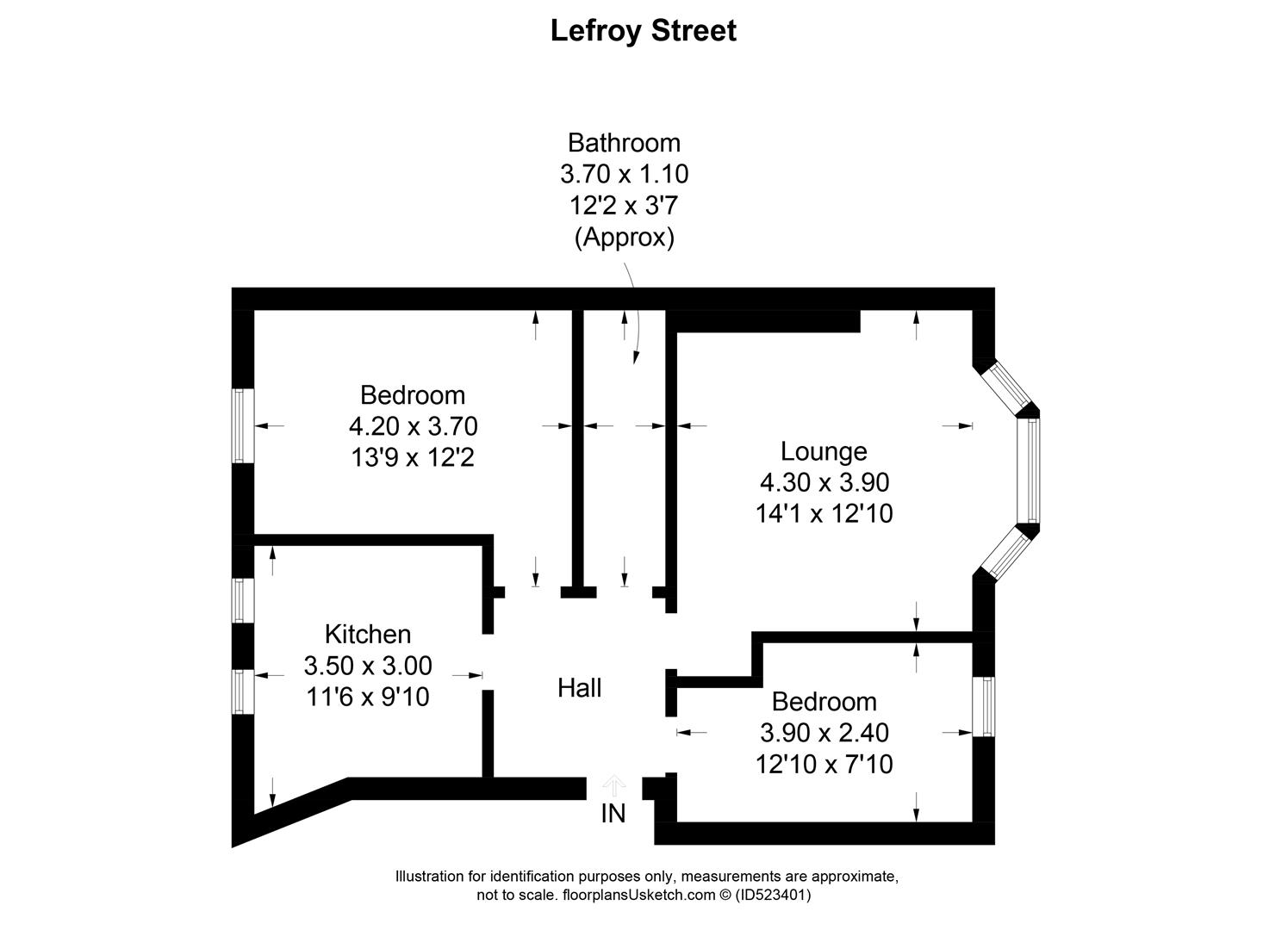 2 Bedrooms Flat for sale in Lefroy Street, Coatbridge ML5