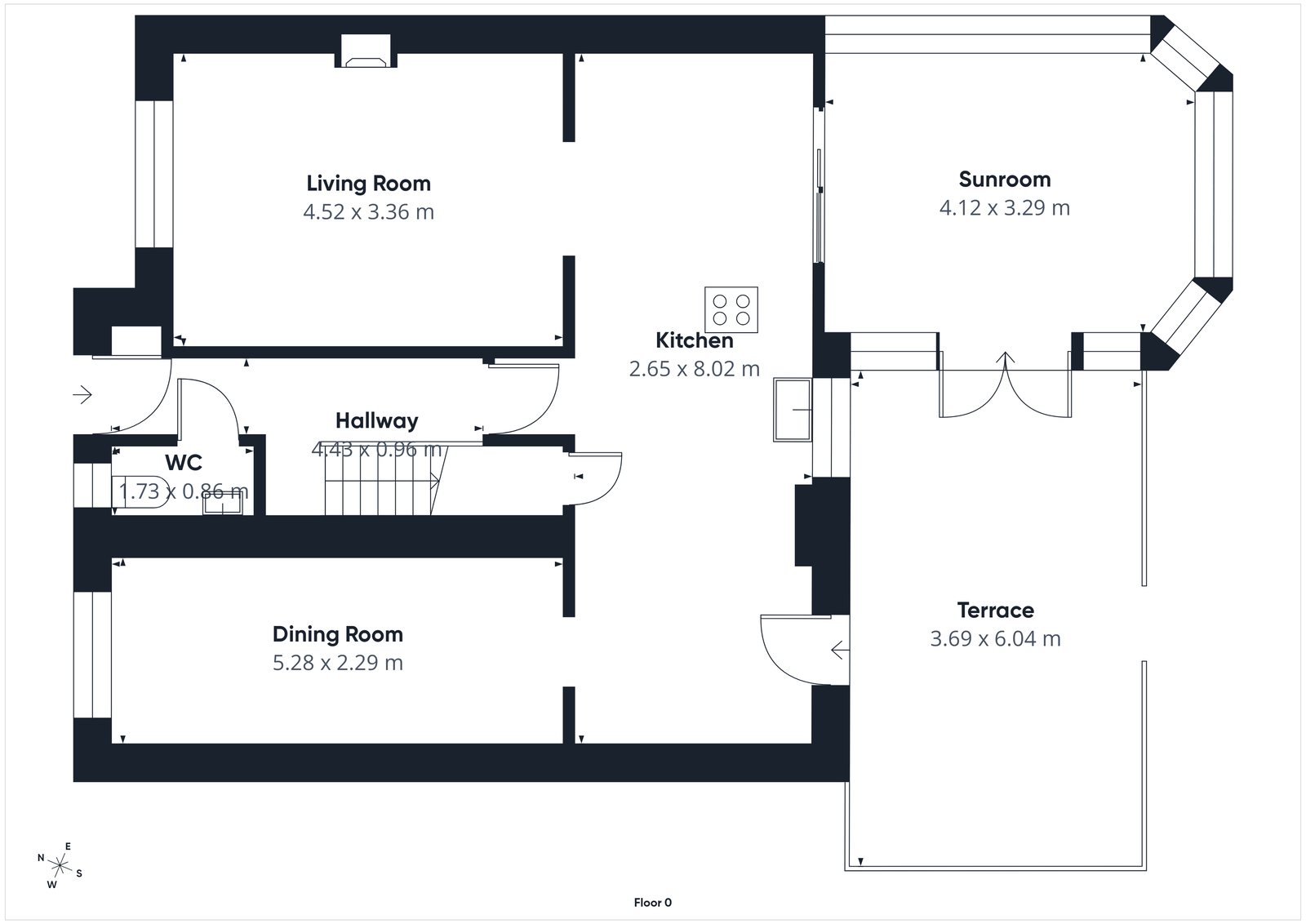 6, Foxglove Way, Coleford floorplan