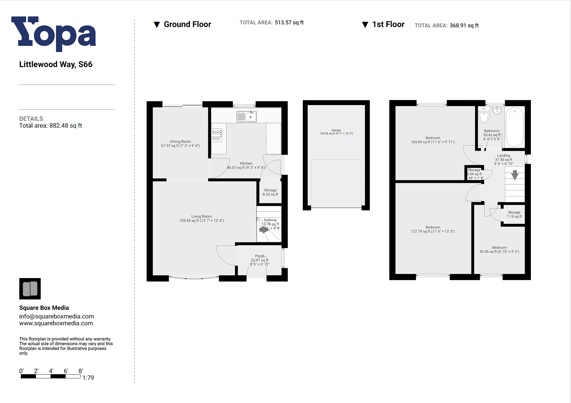 Littlewood Way, Maltby, Rotherham, S66 floorplan