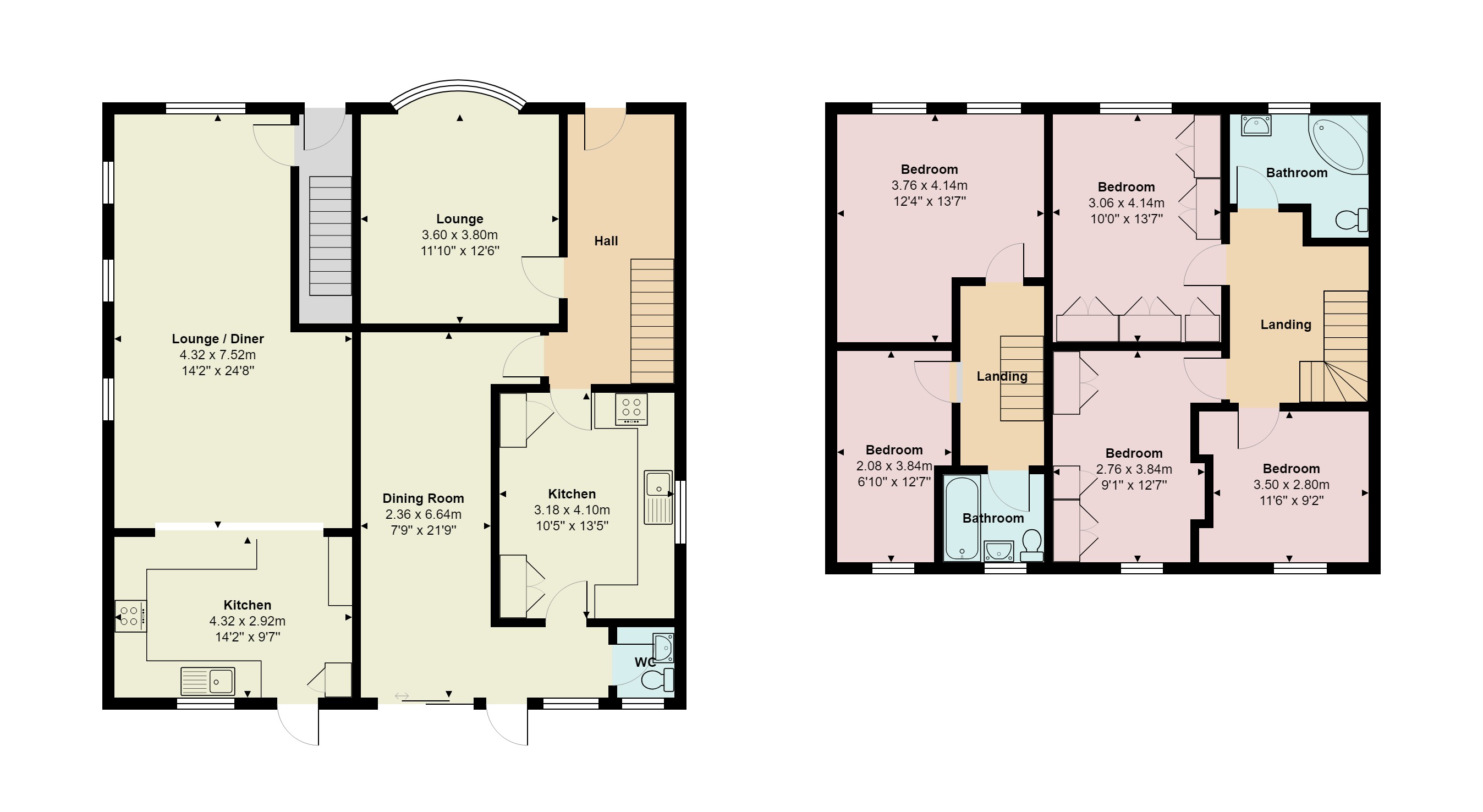 5 Bedrooms Semi-detached house for sale in Kingsland Court, Three Bridges Road, Crawley RH10