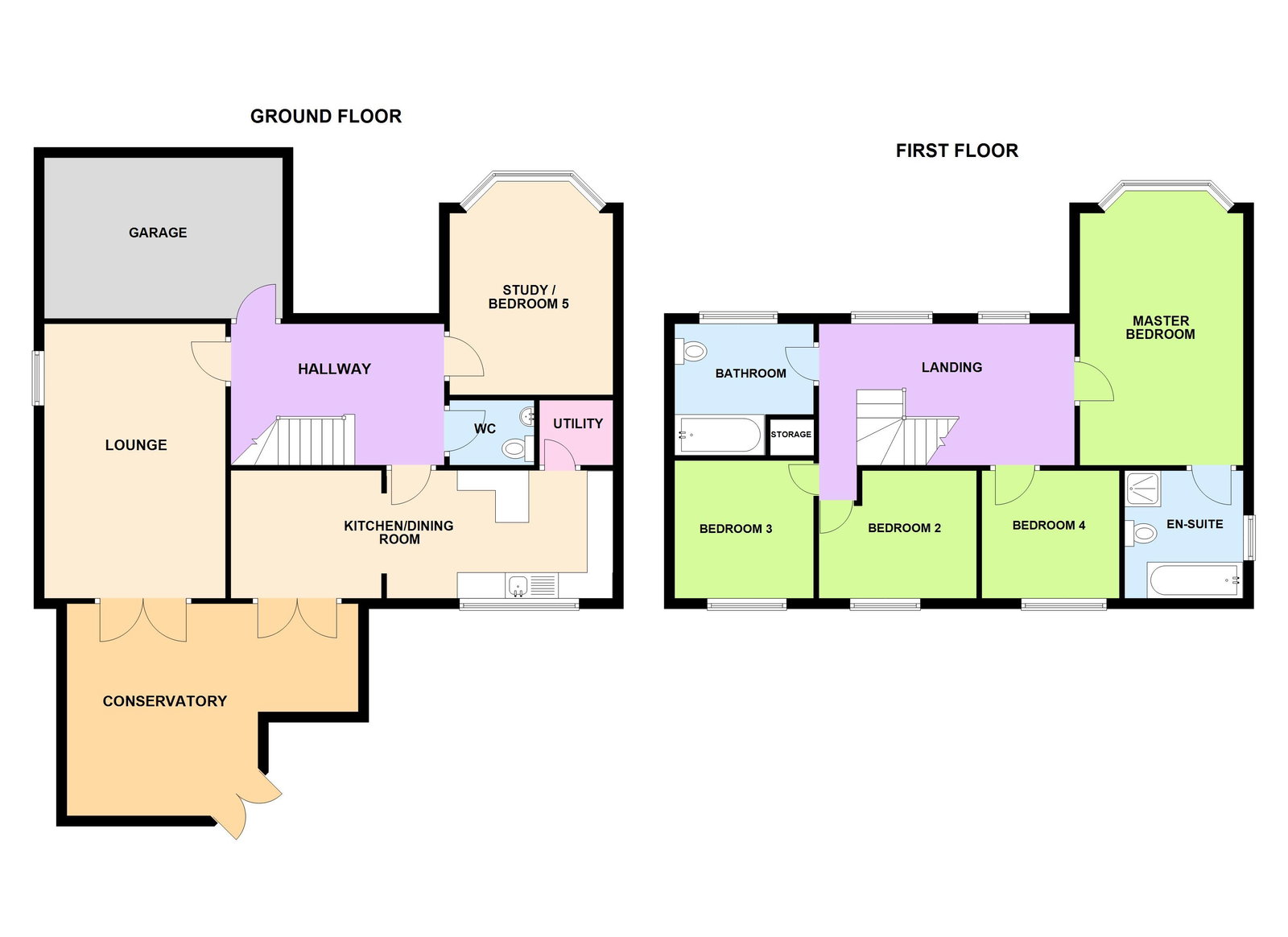 1, Jubilee Road, Preston floorplan