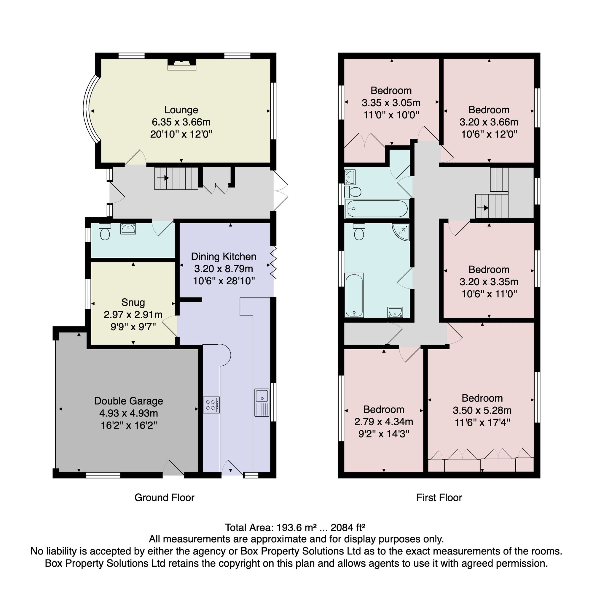 23 Rossett Beck, Harrogate floorplan