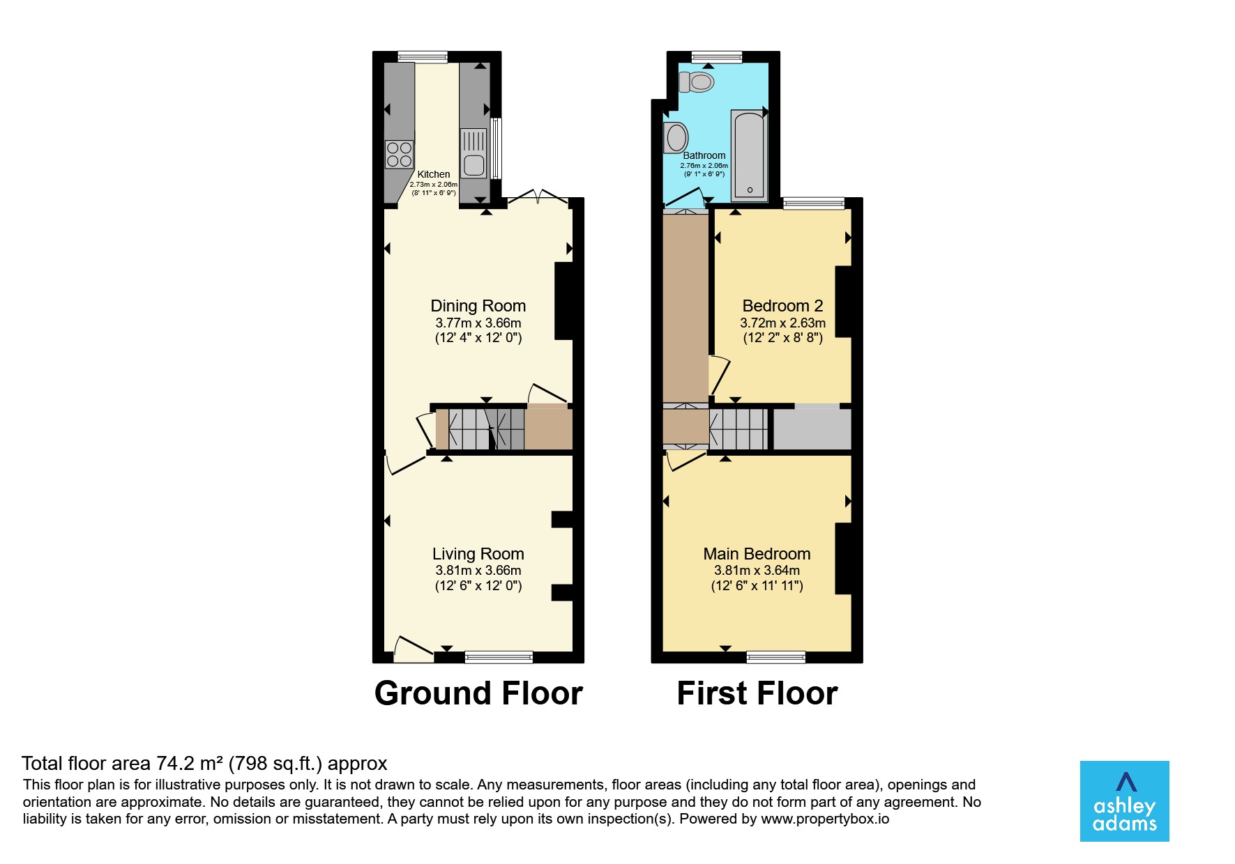 40, Drewry Lane, DERBY floorplan