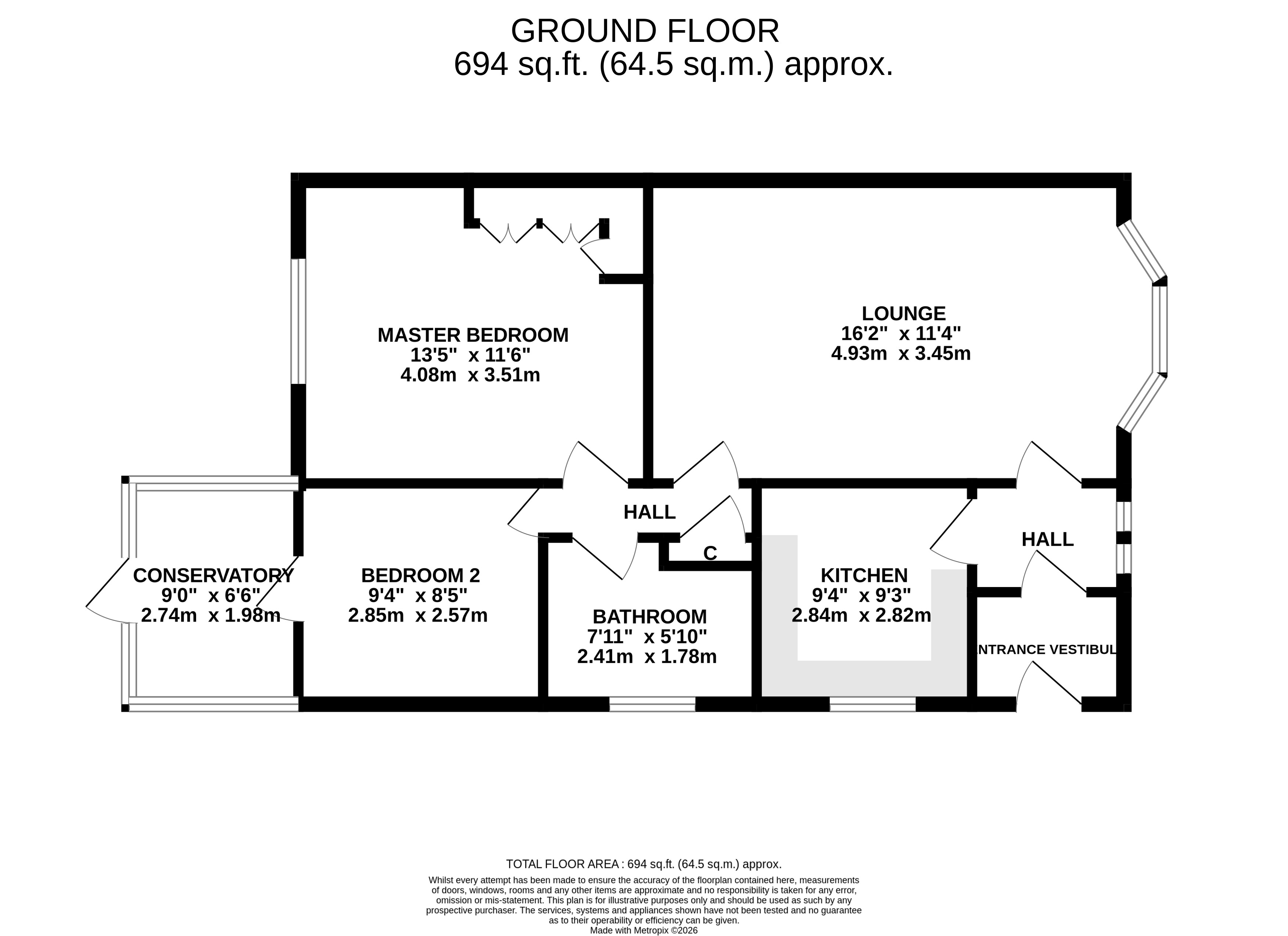 16, Kirkwood View, West Yorkshire floorplan