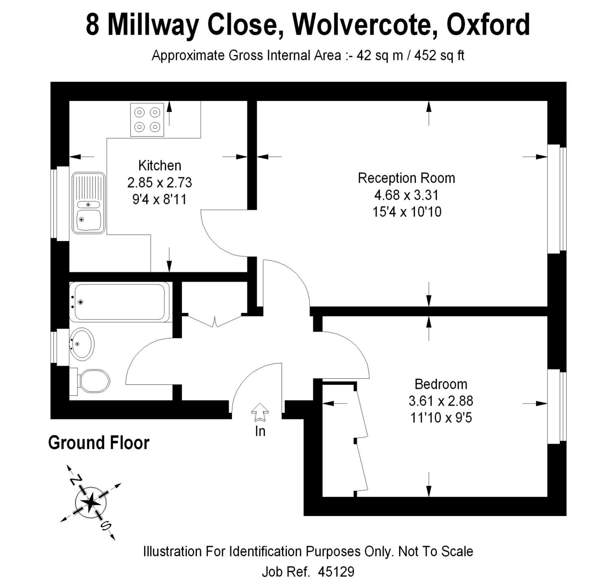 8 Millway Close, Oxford floorplan