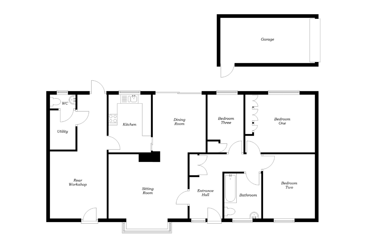 1, Aldous Close, Colchester floorplan
