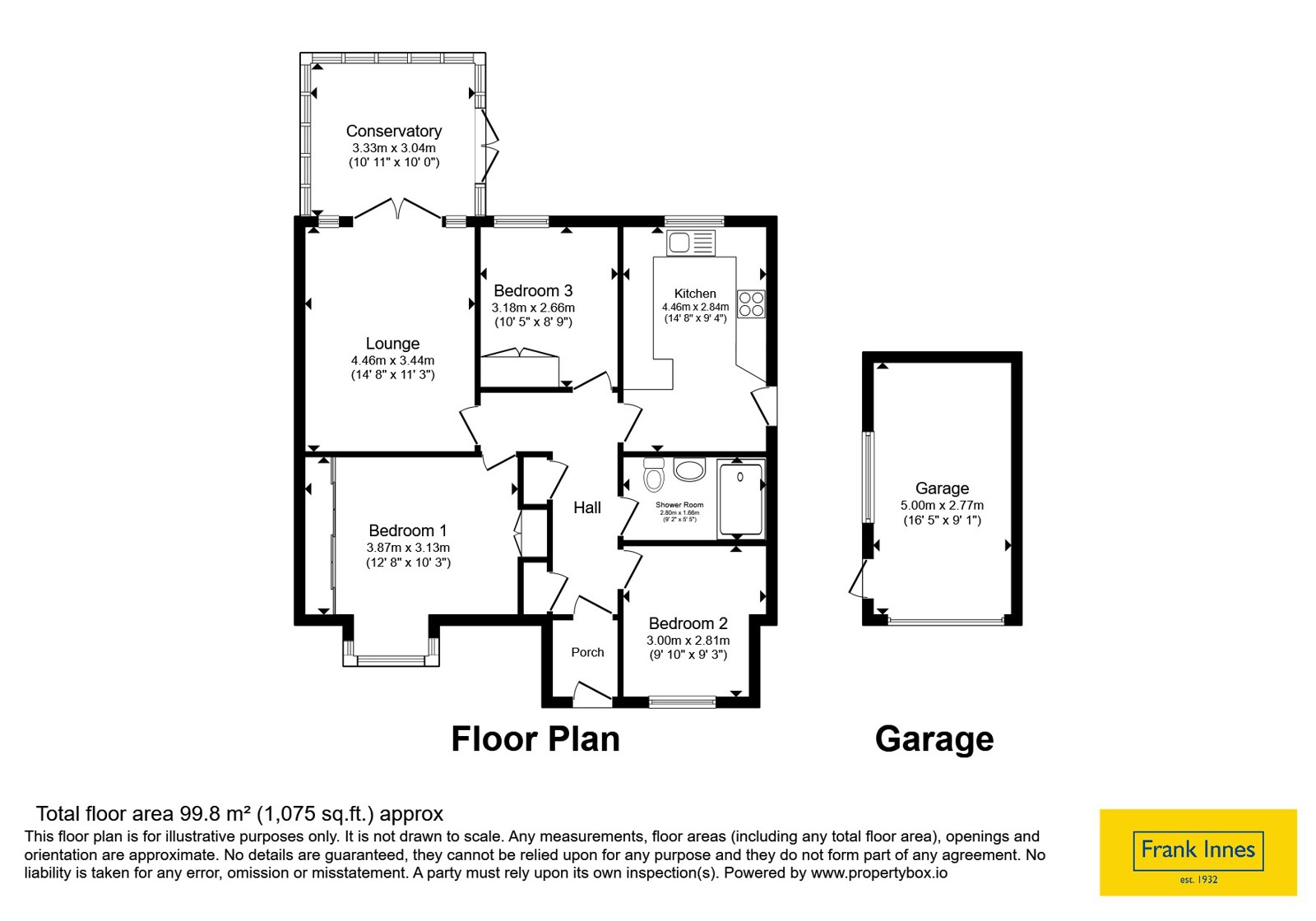 7, Sherwood Close, Coalville floorplan