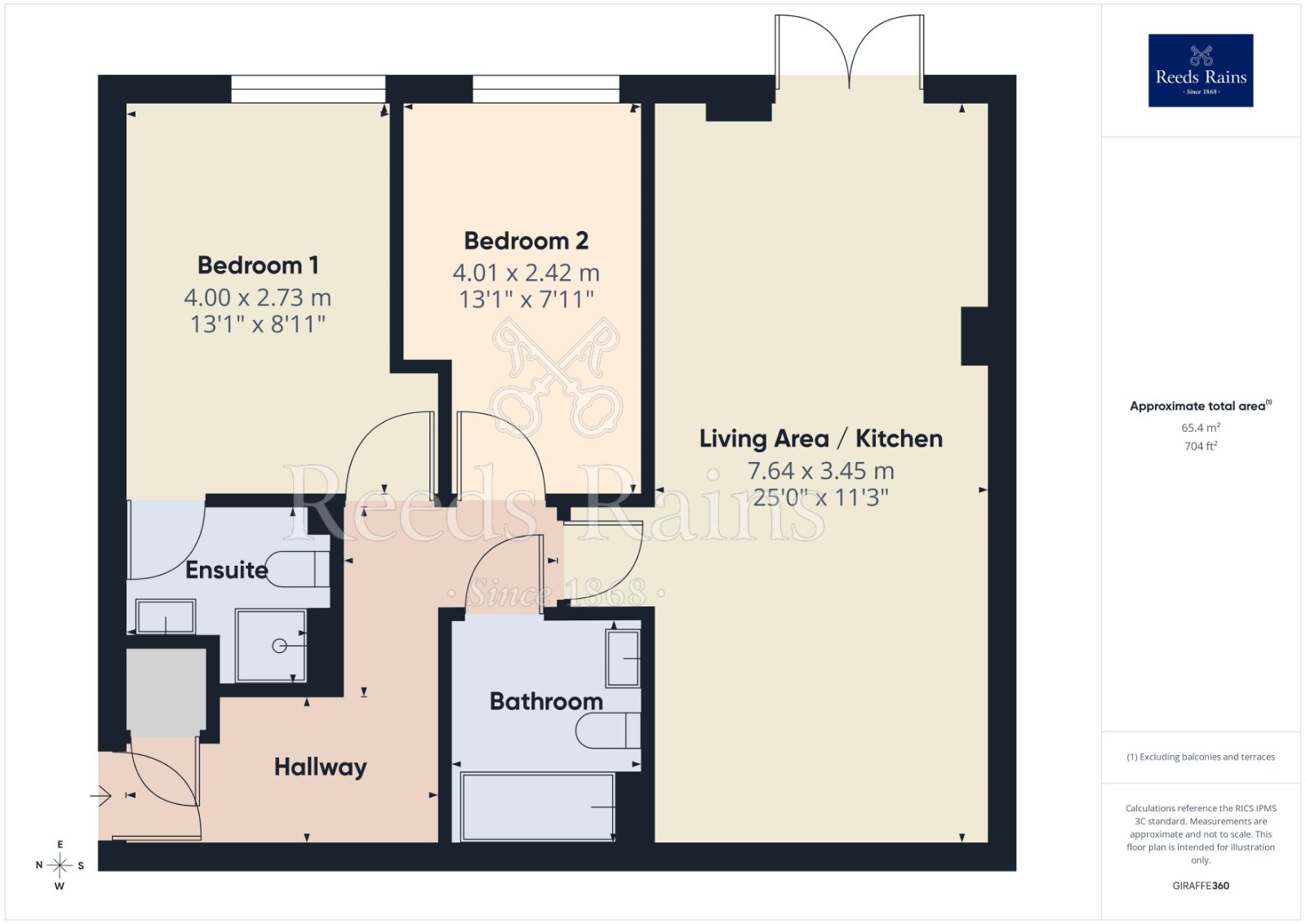 City Road East, Manchester floorplan