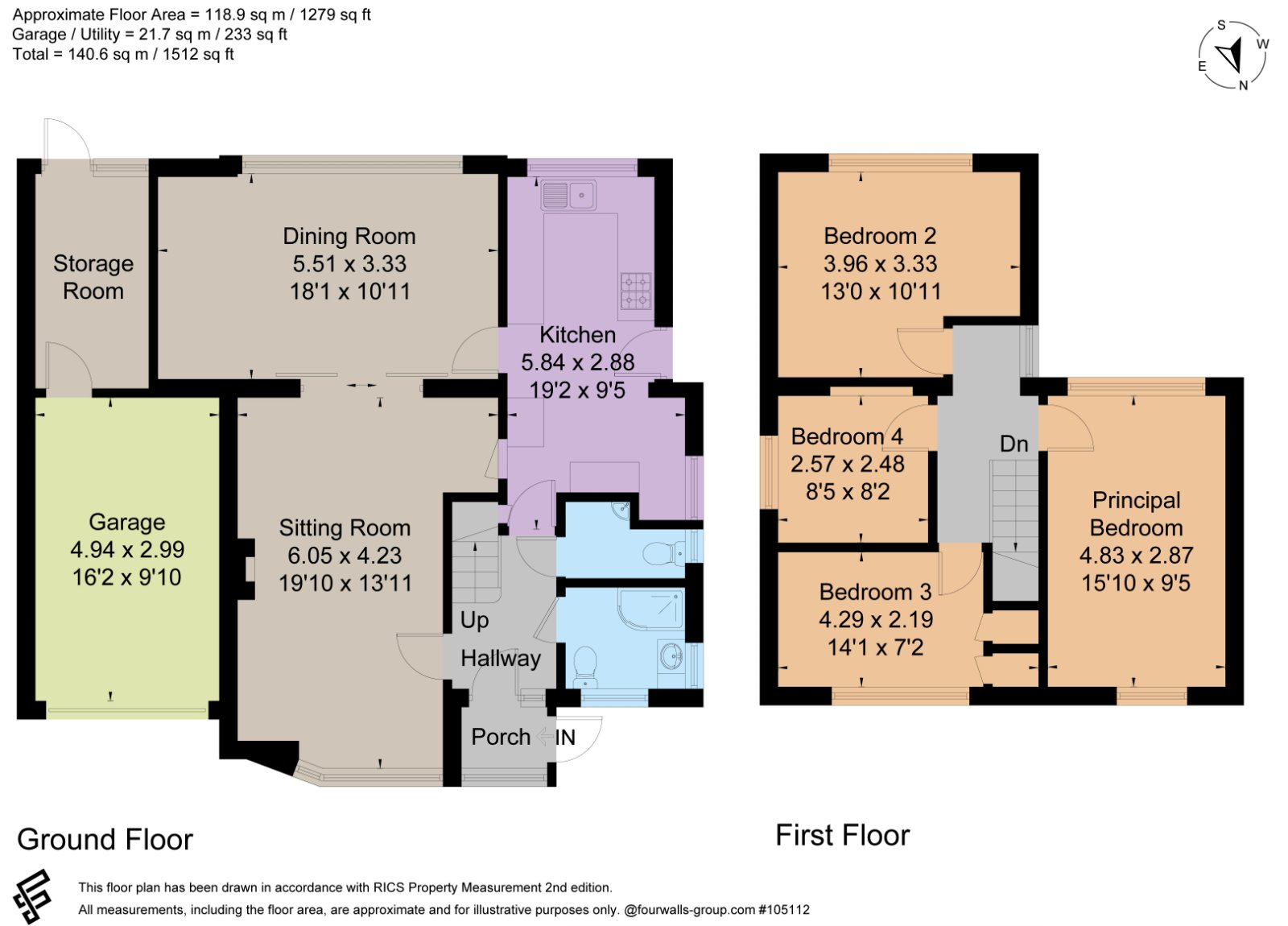 37, Sibley Avenue, Hertfordshire floorplan