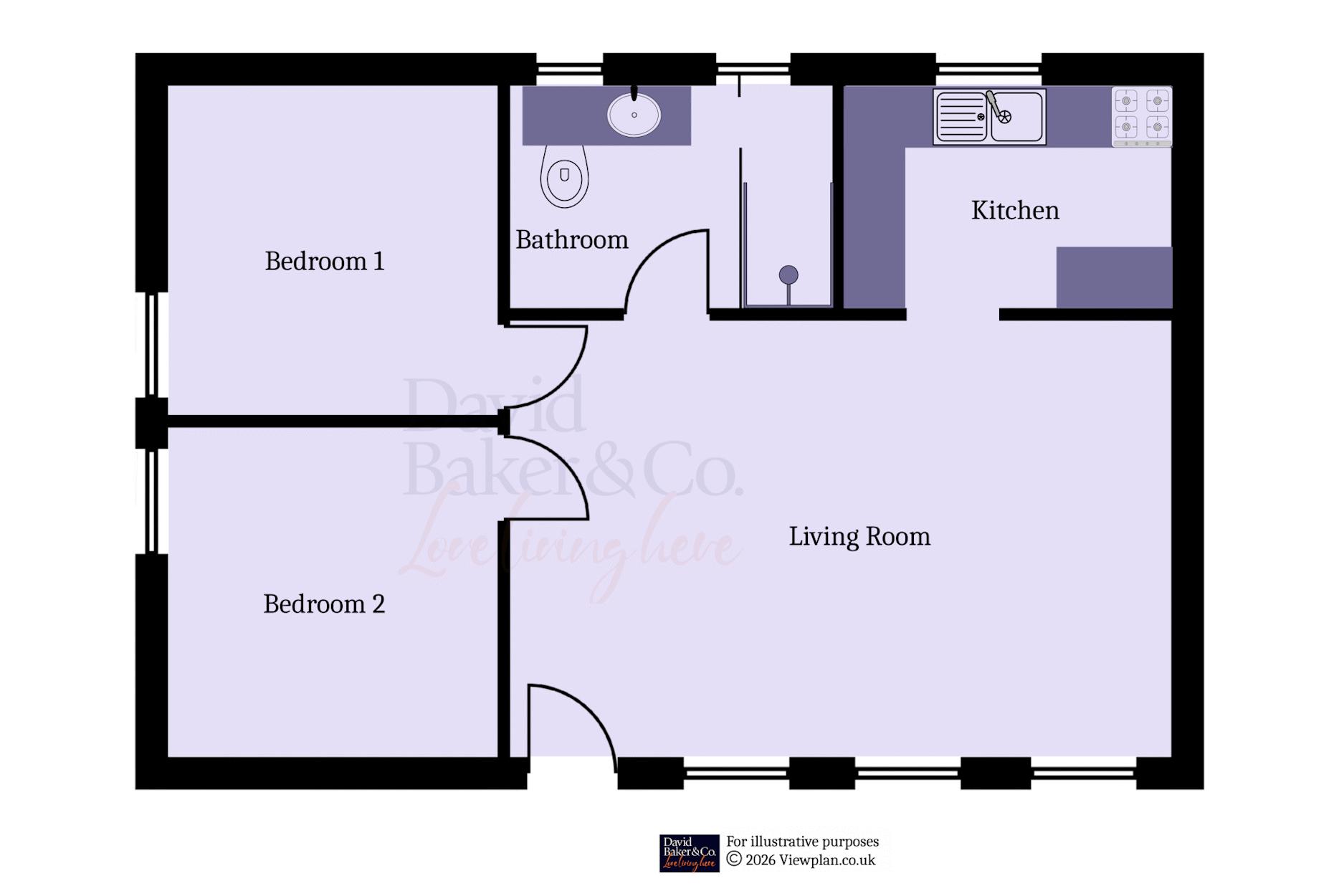 36 Lavernock Point, Fort Road, Penarth floorplan