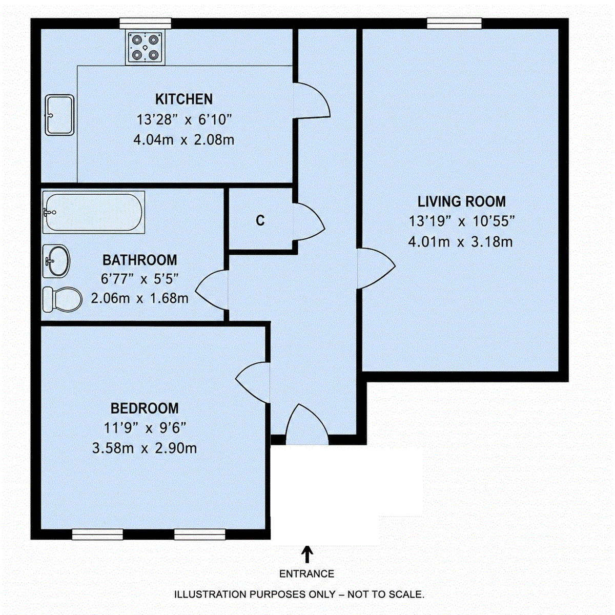 12, Copperfield Drive, London floorplan