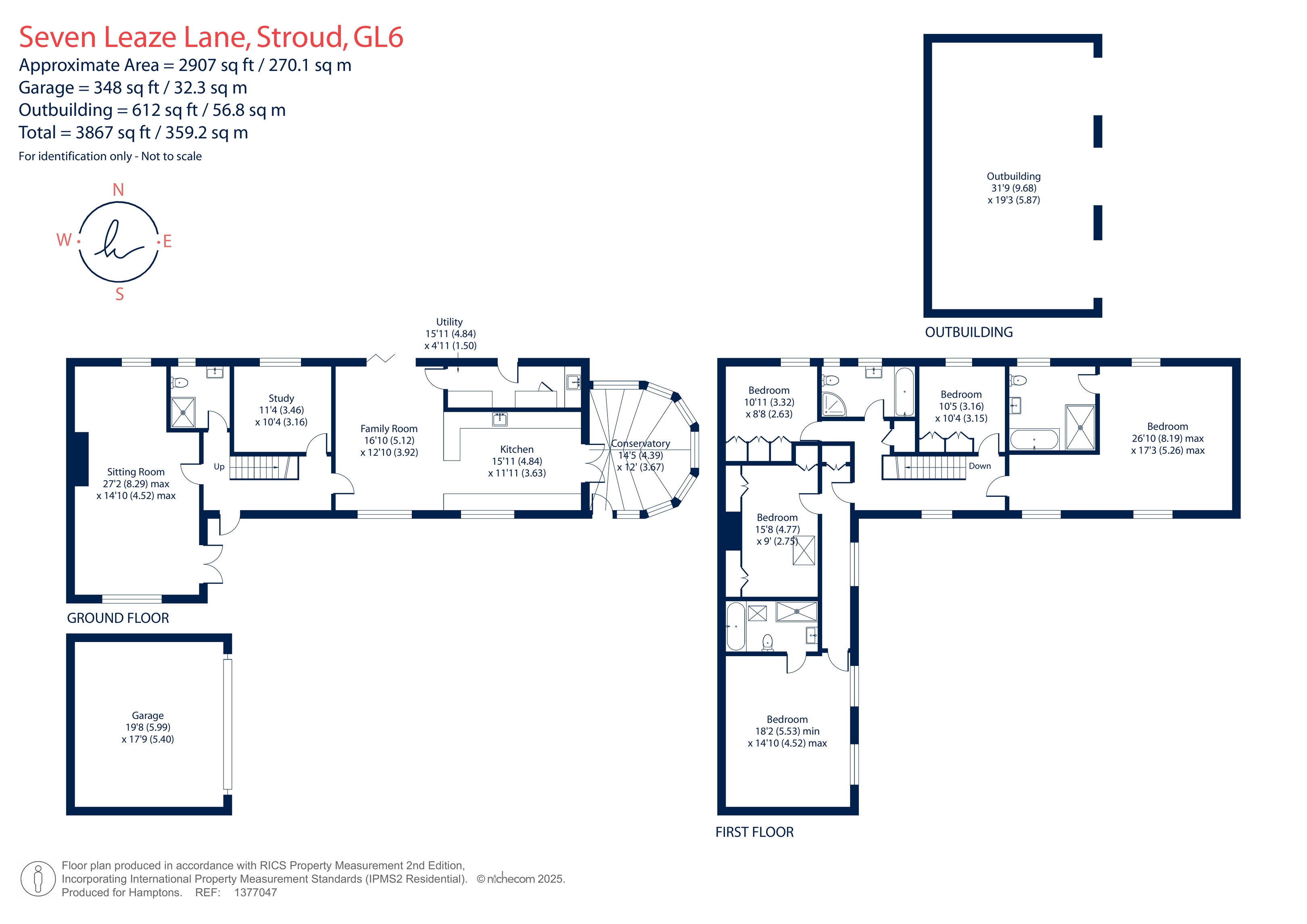 Corinium House, Seven Leaze Lane, Edge, Stroud floorplan