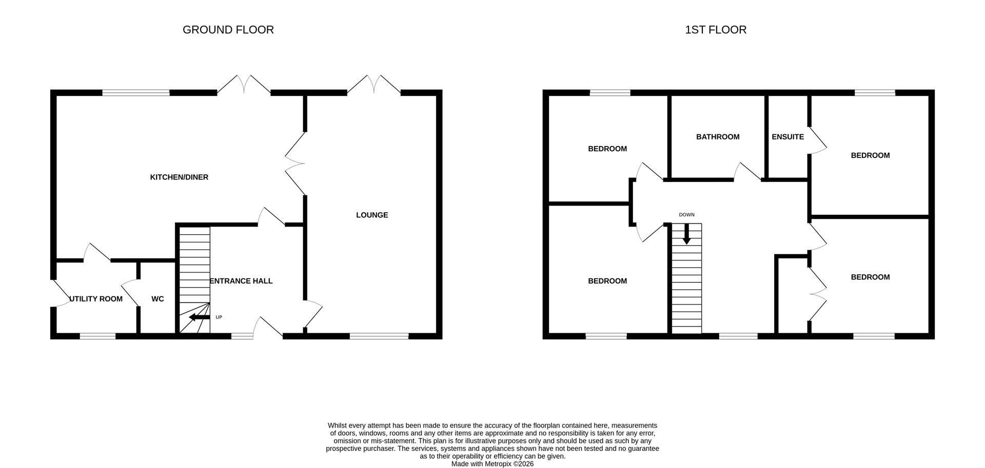 Ashtree House, Chapel Lane, Dereham floorplan