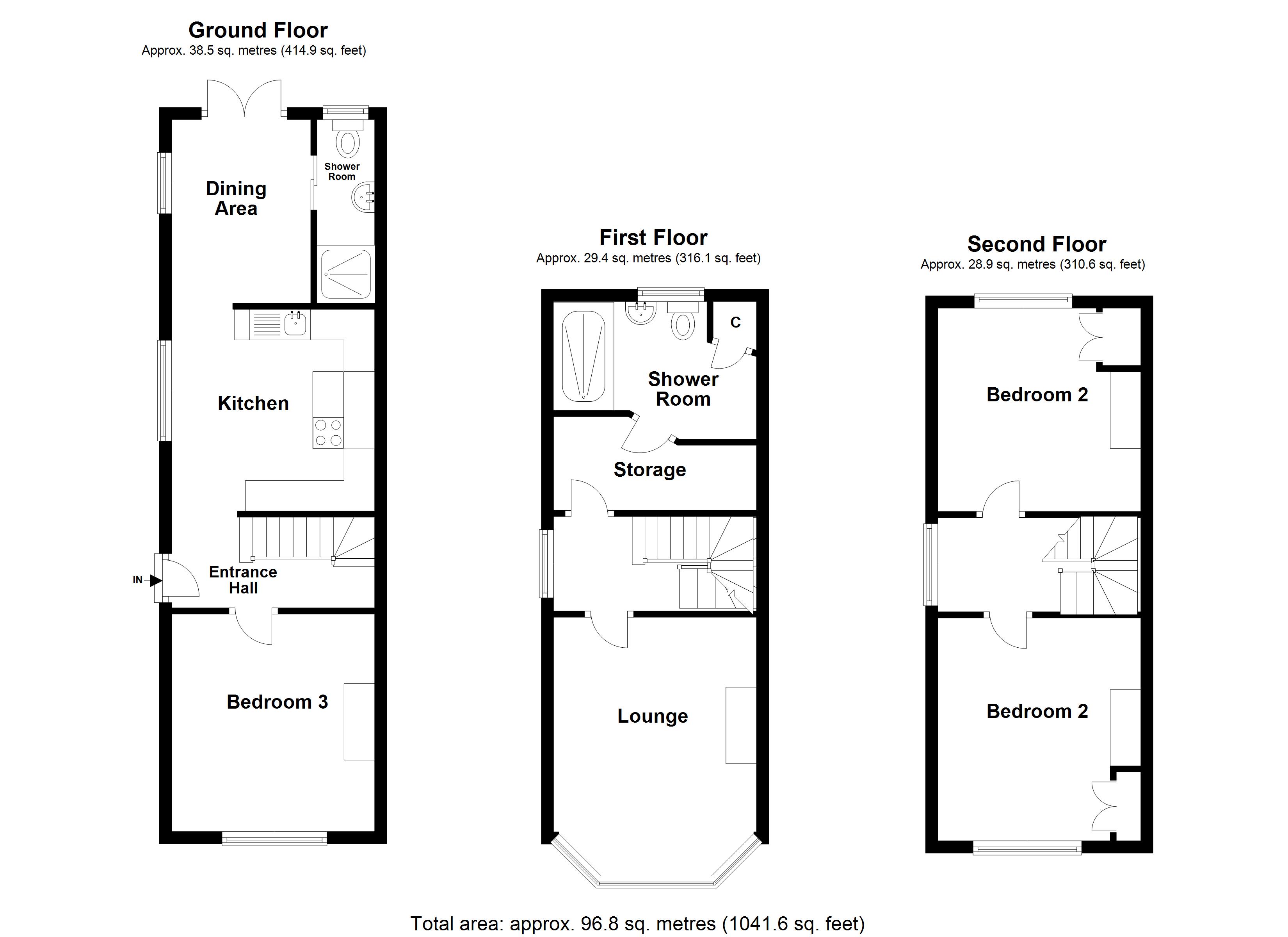 Pelham Road, Cowes, Isle Of Wight PO31, 3 bedroom semidetached house