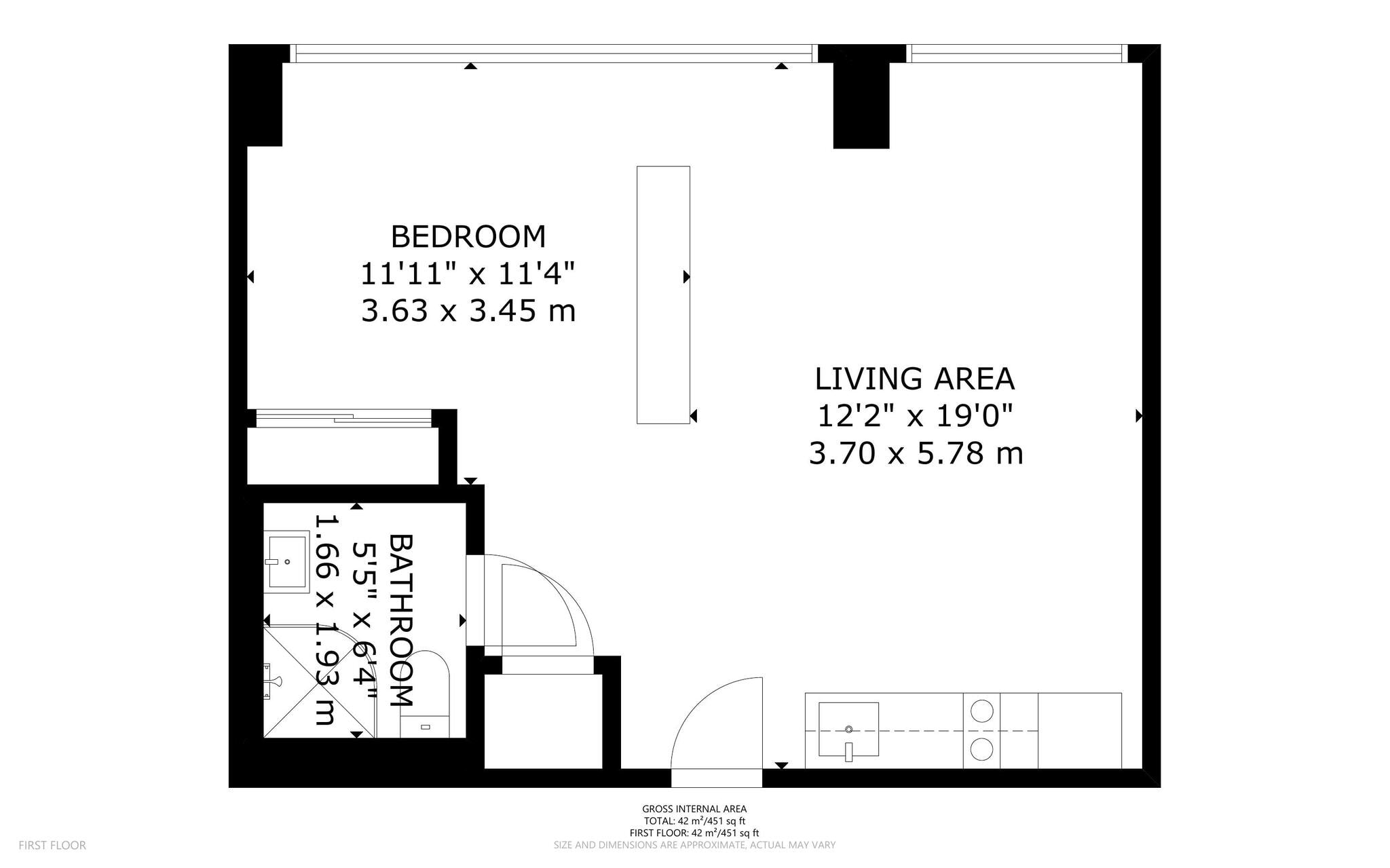 Olympic Way, Wembley floorplan