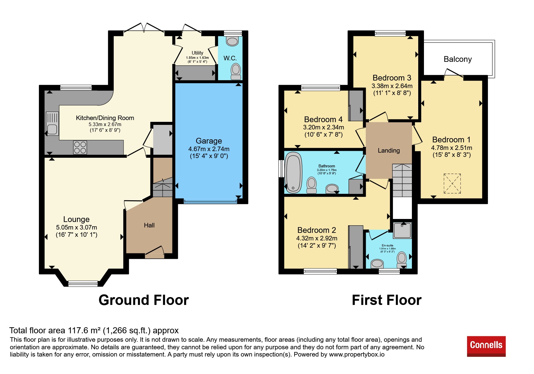 5, Trident Road, Watford floorplan
