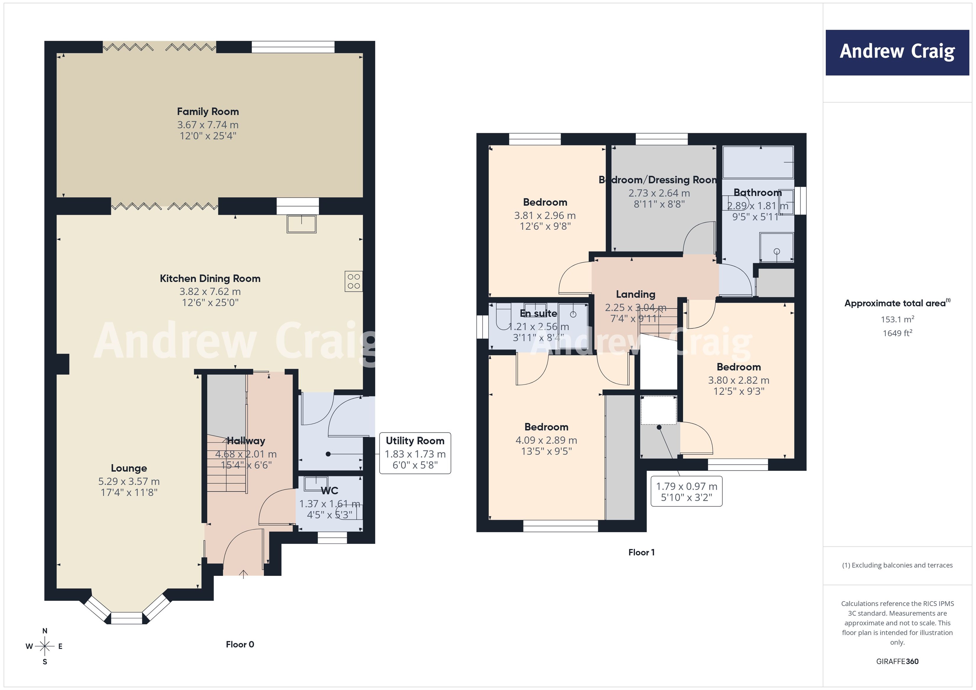 5 Drumburgh Grove, Newburn floorplan