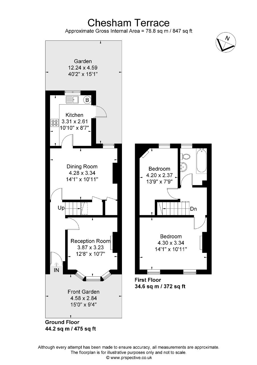 9, Chesham Terrace, London floorplan