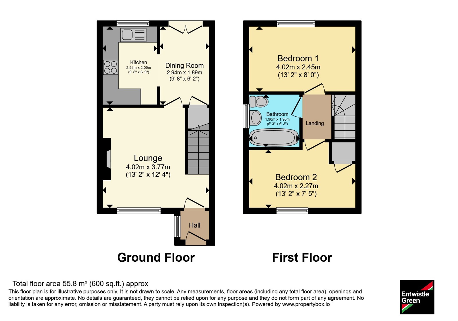 1, Pentire Close, Liverpool floorplan